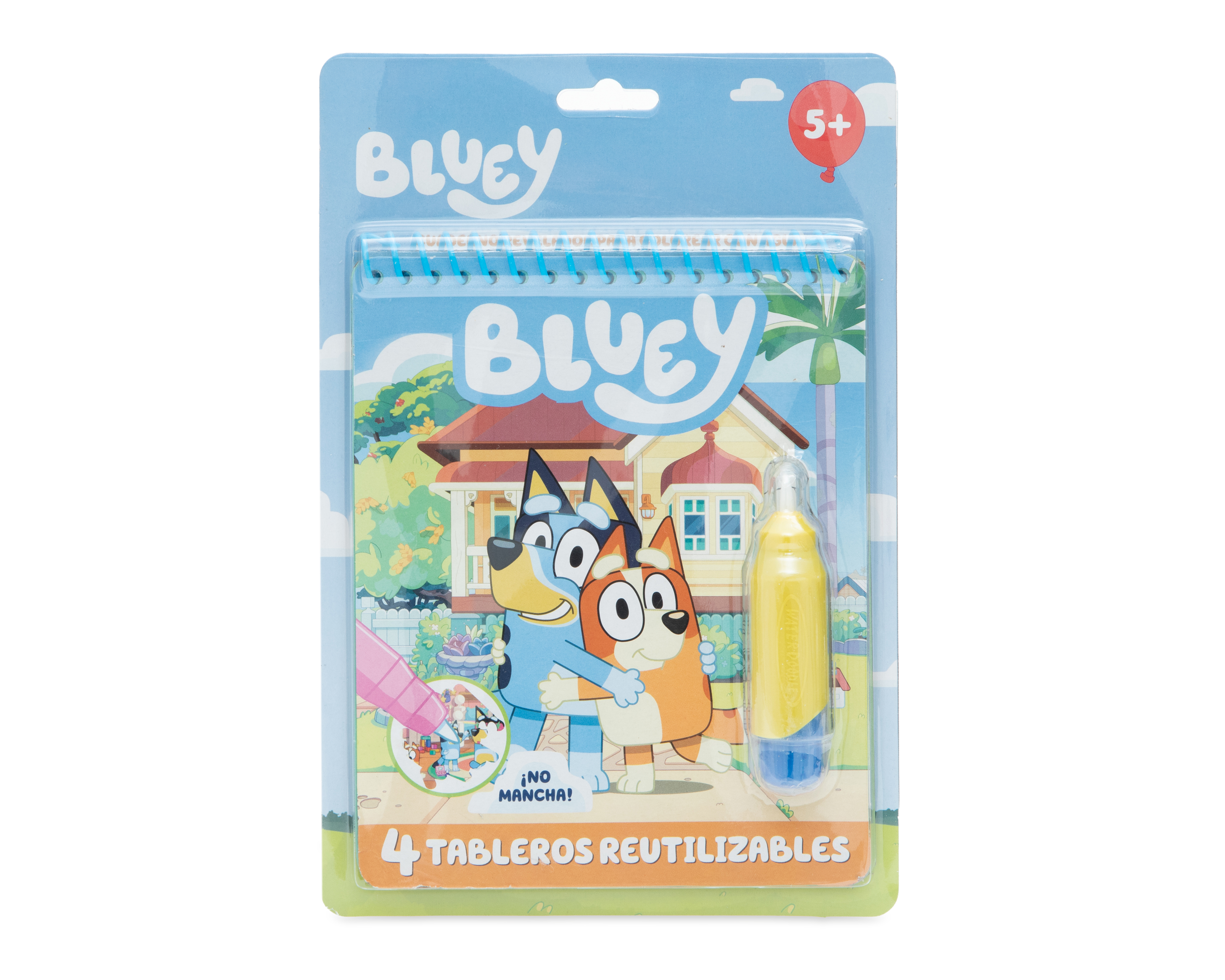 Foto 5 pulgar | Foto 4 | Libro para Colorear Reutilizable Toy Jam Bluey con Pincel de Agua