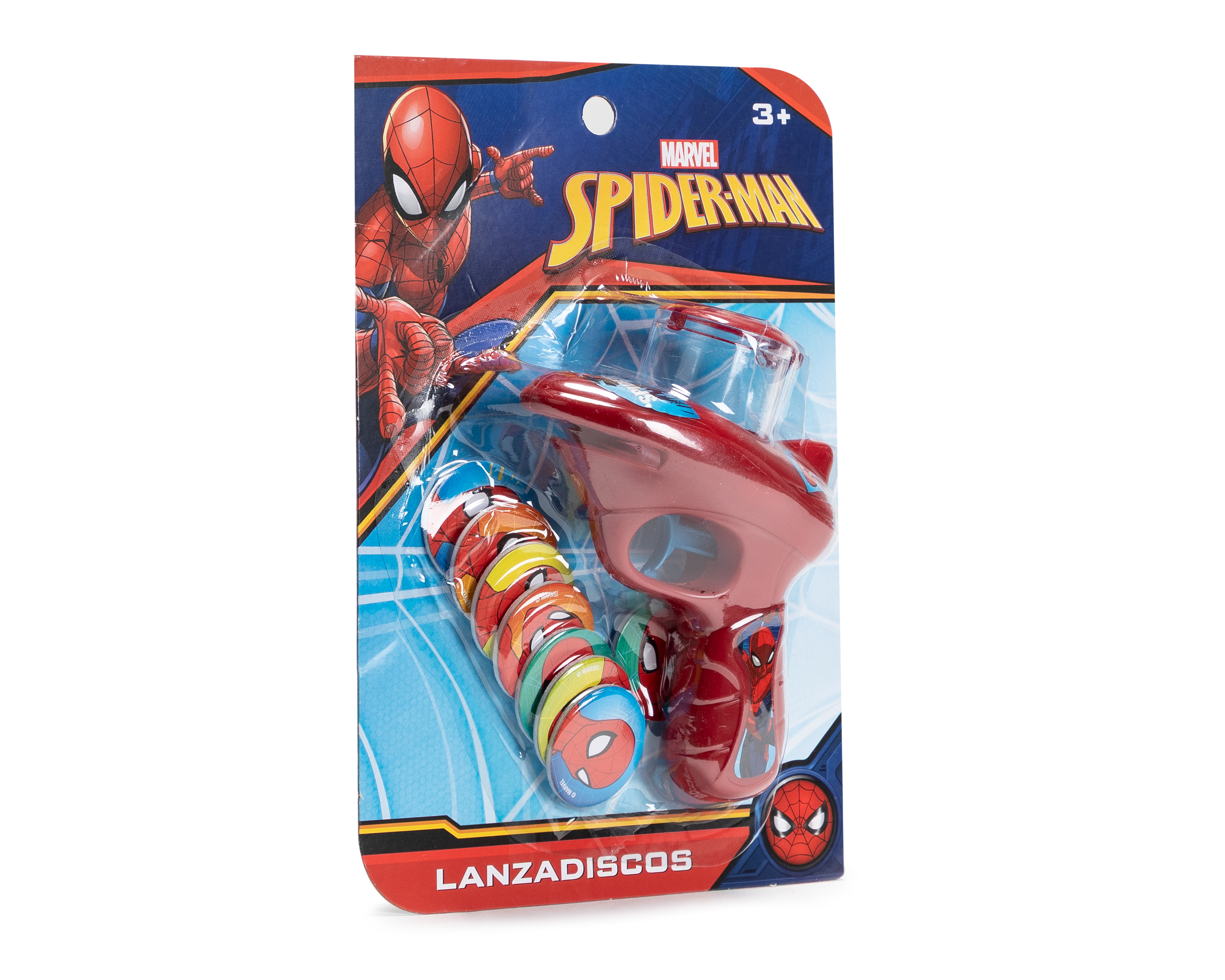 Foto 4 pulgar | Foto 3 | Lanzadiscos Toy Mark Marvel Spider-Man