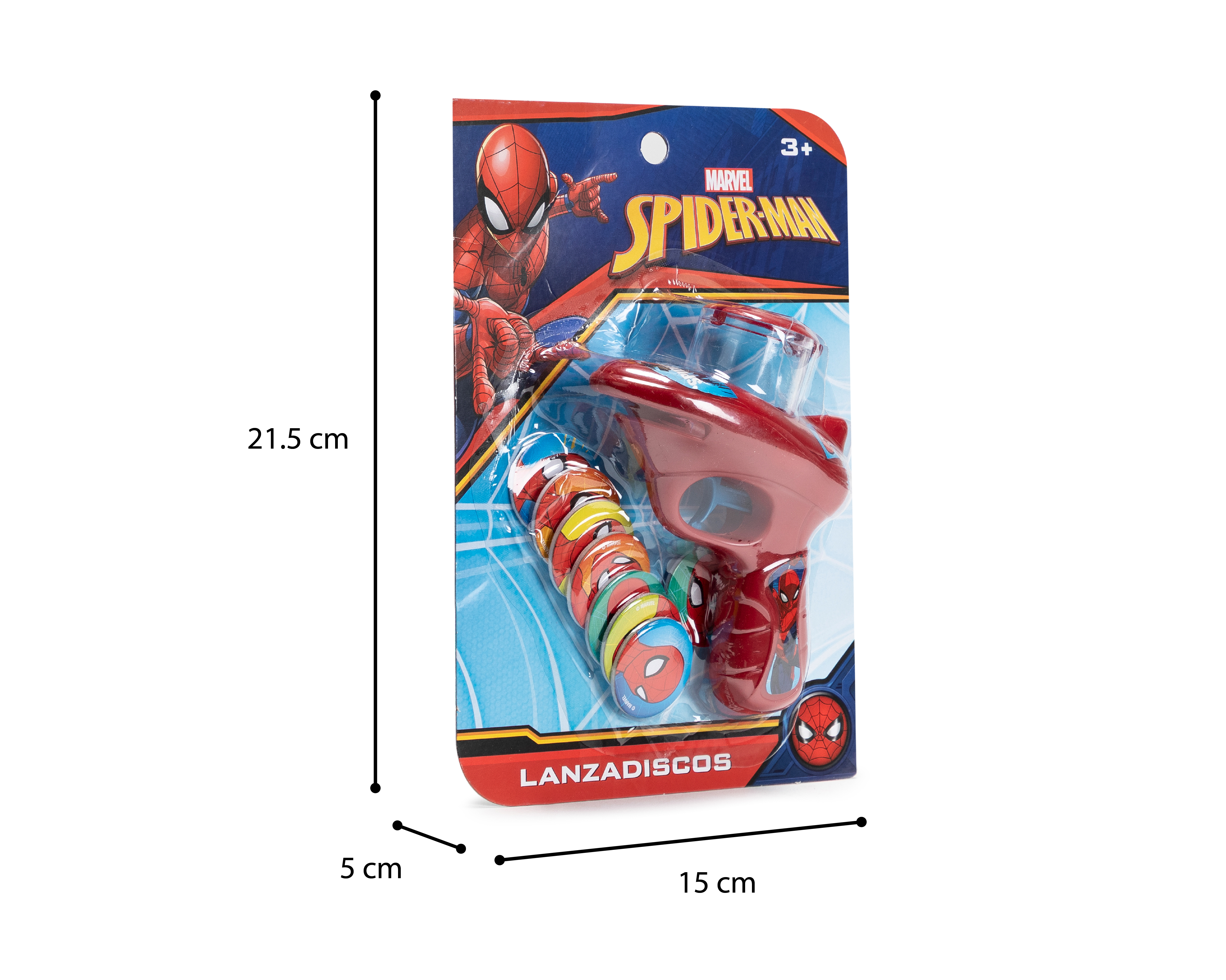 Foto 4 | Foto 4 | Lanzadiscos Toy Mark Marvel Spider-Man