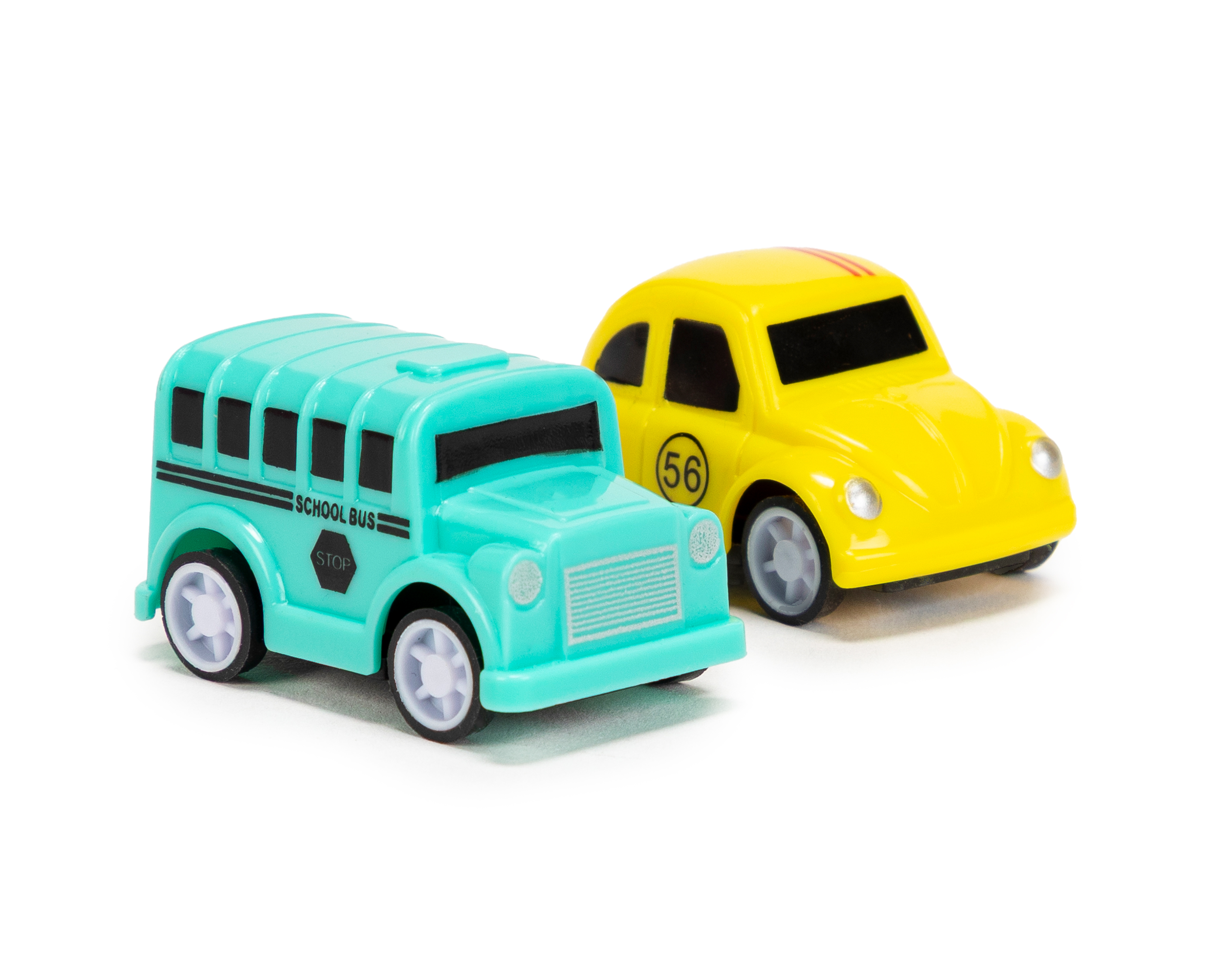 Foto 3 pulgar | Foto 2 | Set de Carros con Gasolinera Minigami