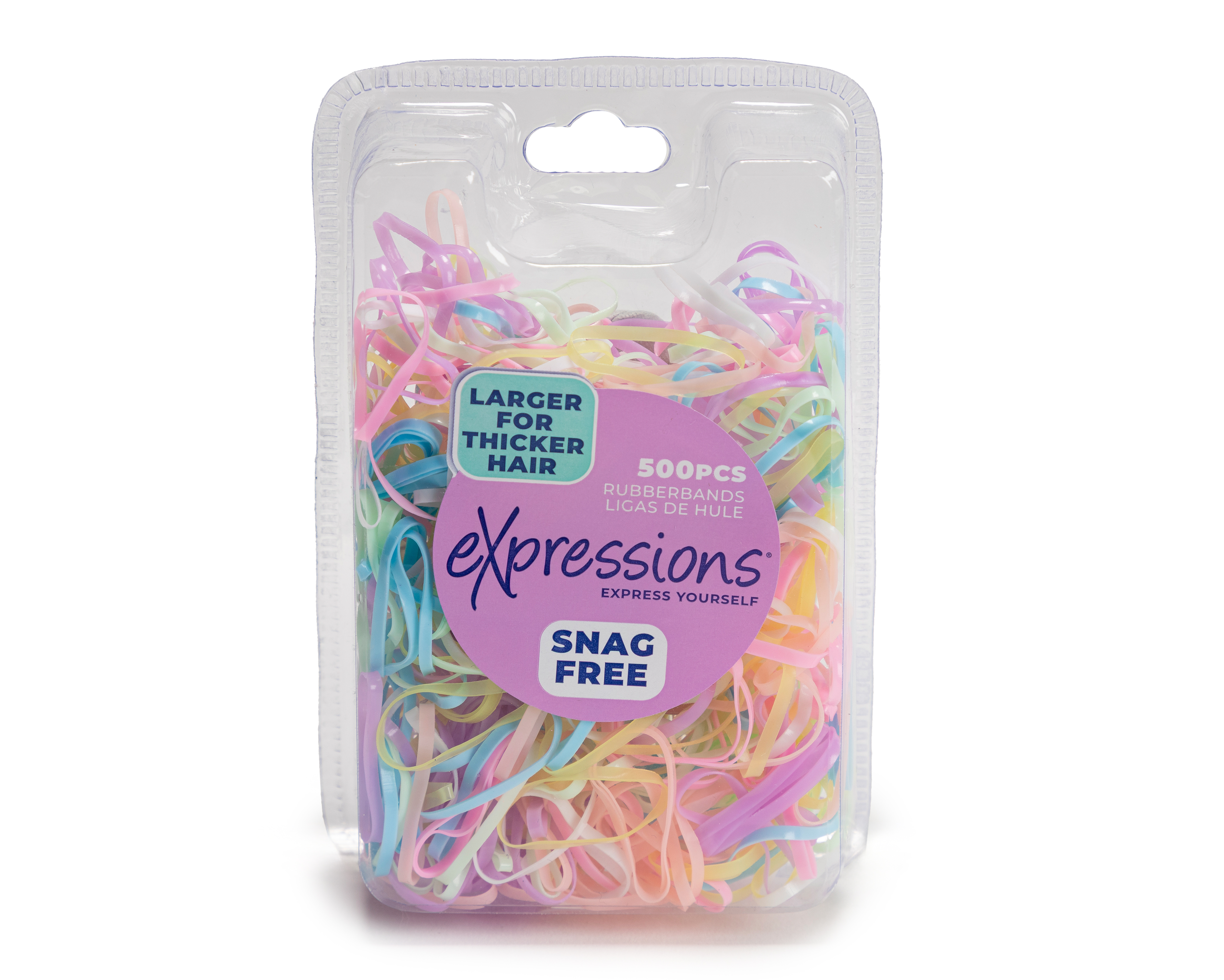 Foto 4 pulgar | Foto 3 | Ligas para Cabello Expressions Multicolores