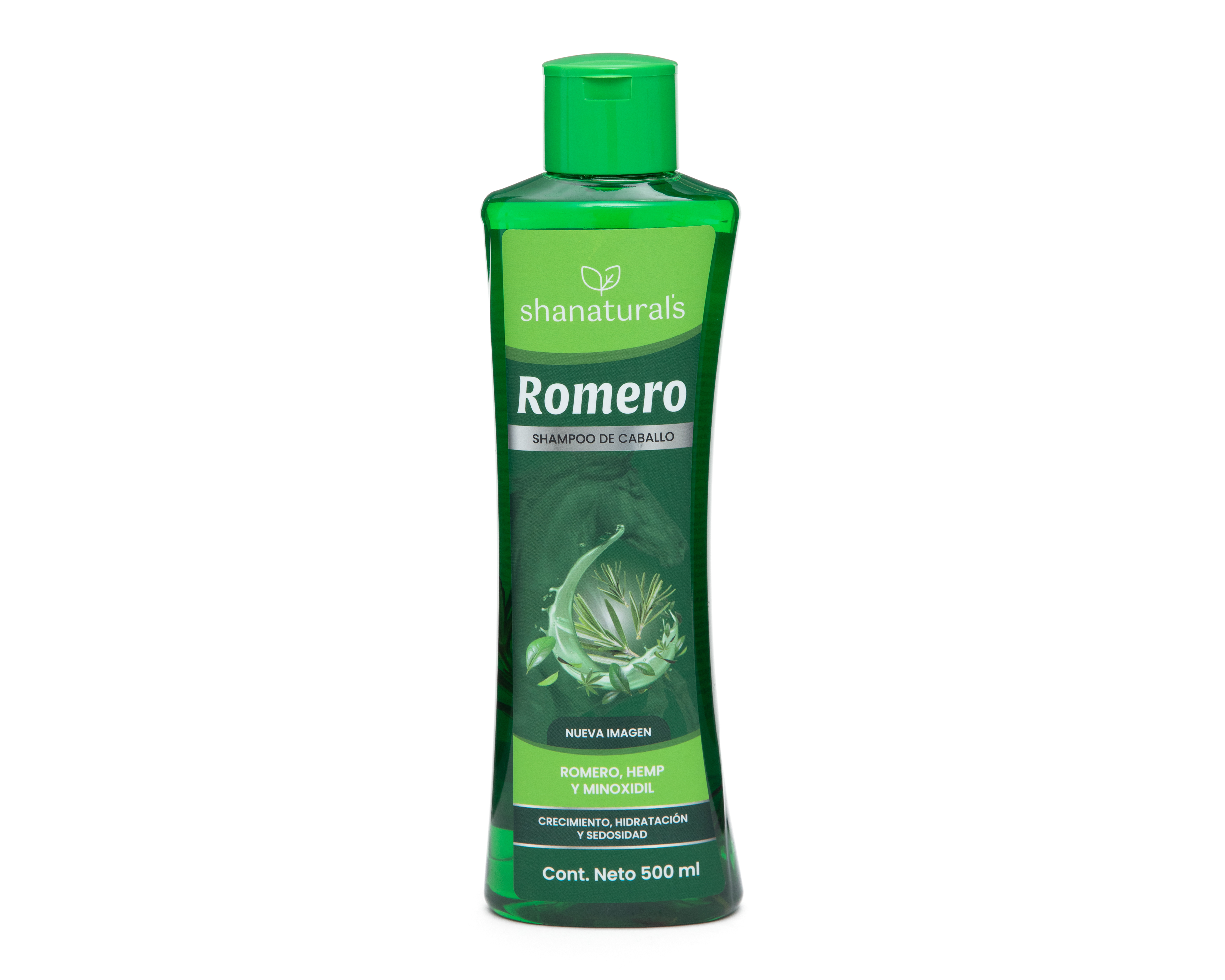 Shampoo Shanatural's Romero Crecimiento 500 ml