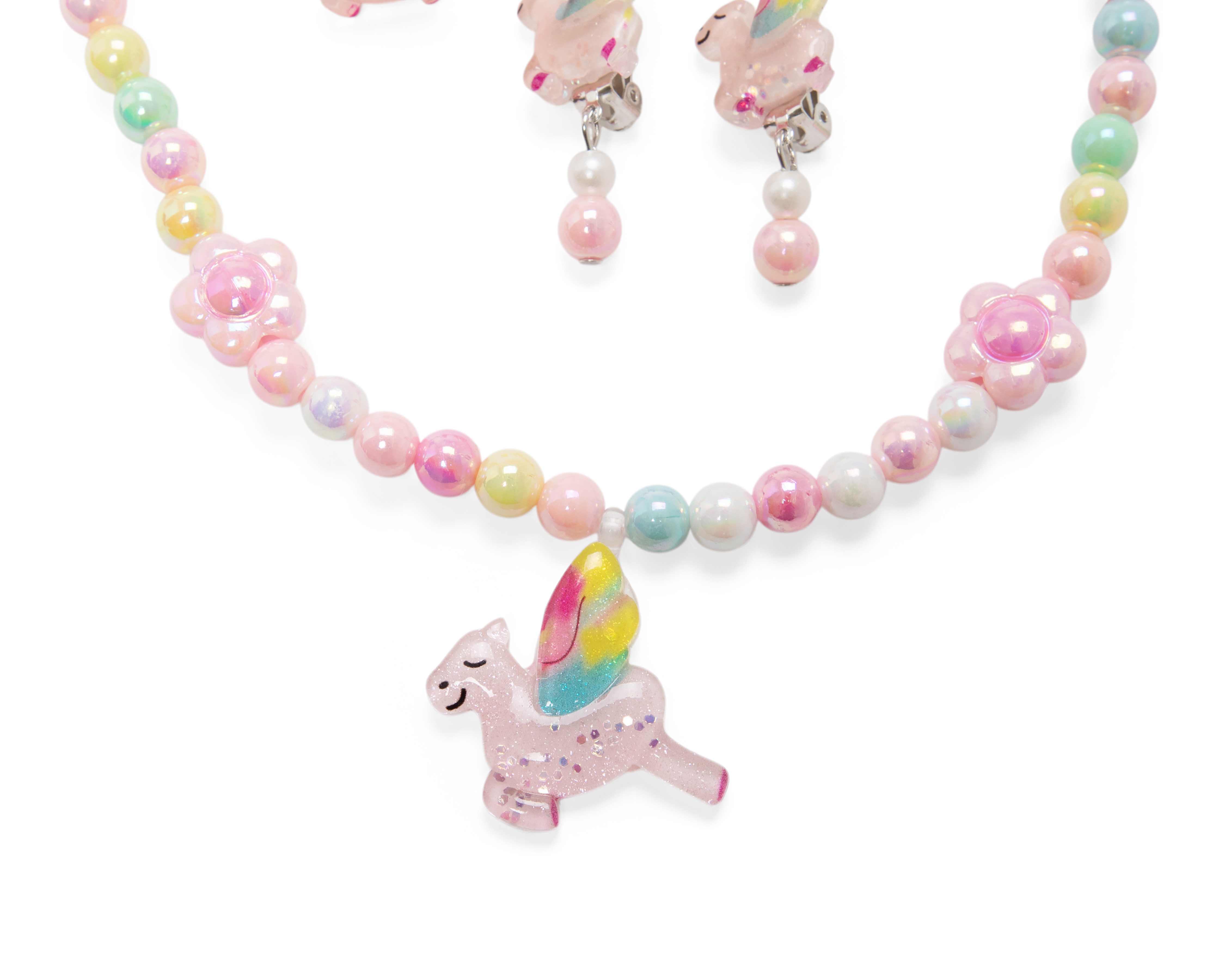 Foto 6 | Foto 6 | Juego de Collar y Pulsera para Niña Minigami con Aretes