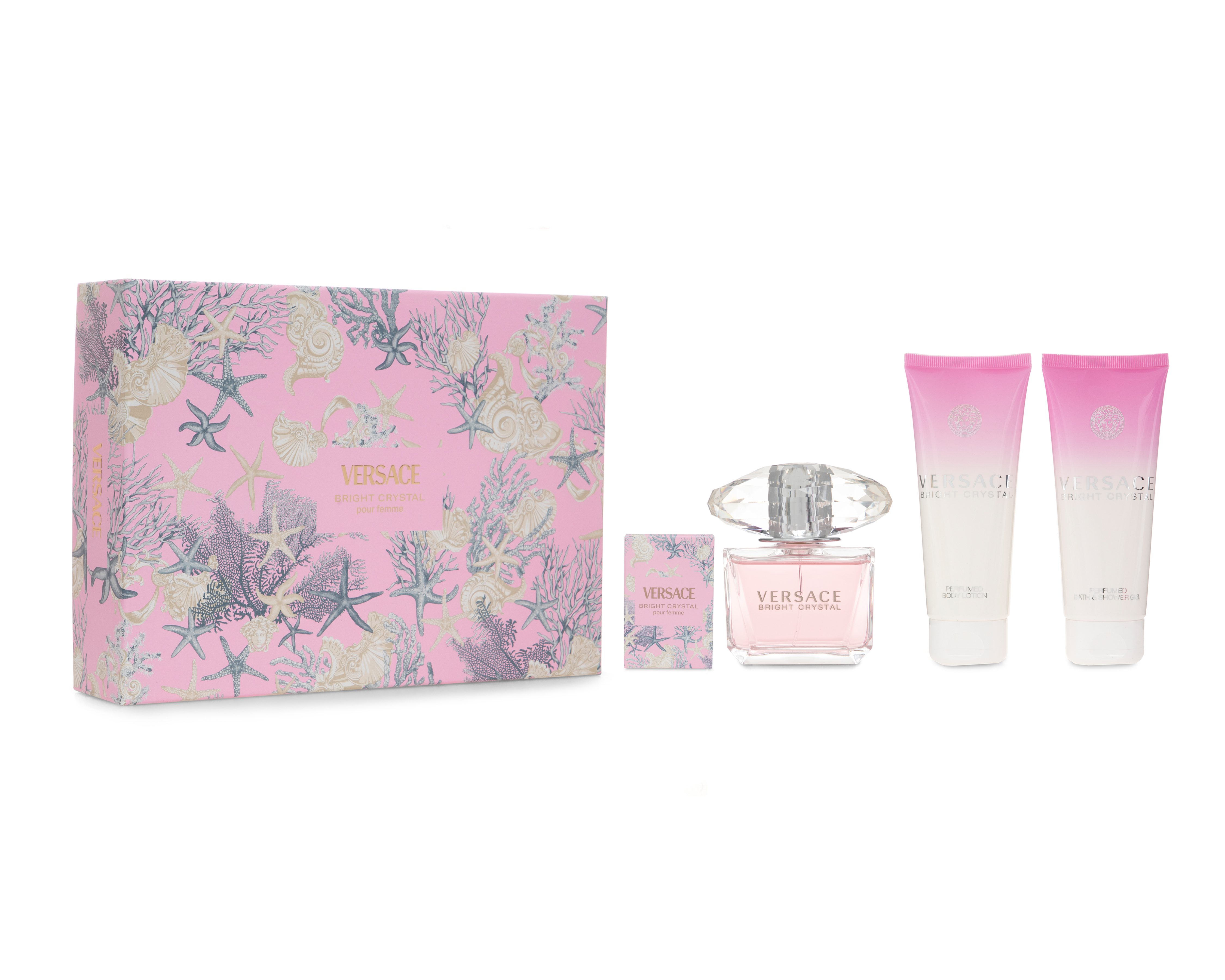 Estuche para Mujer Versace Bright Crystal 4 Piezas