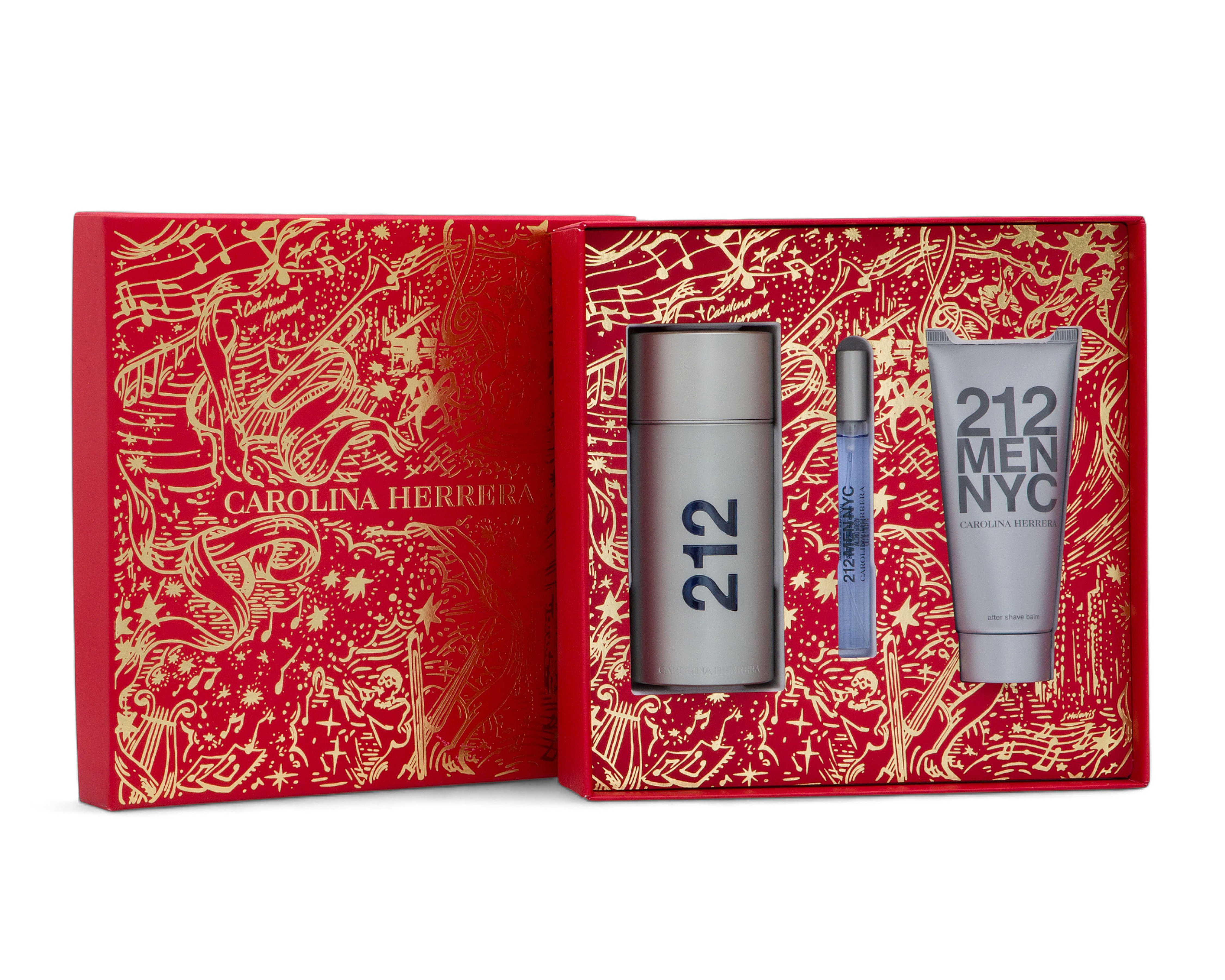 Foto 4 | Foto 4 | Estuche para Hombre Carolina Herrera 212 Men NYC 3 Piezas