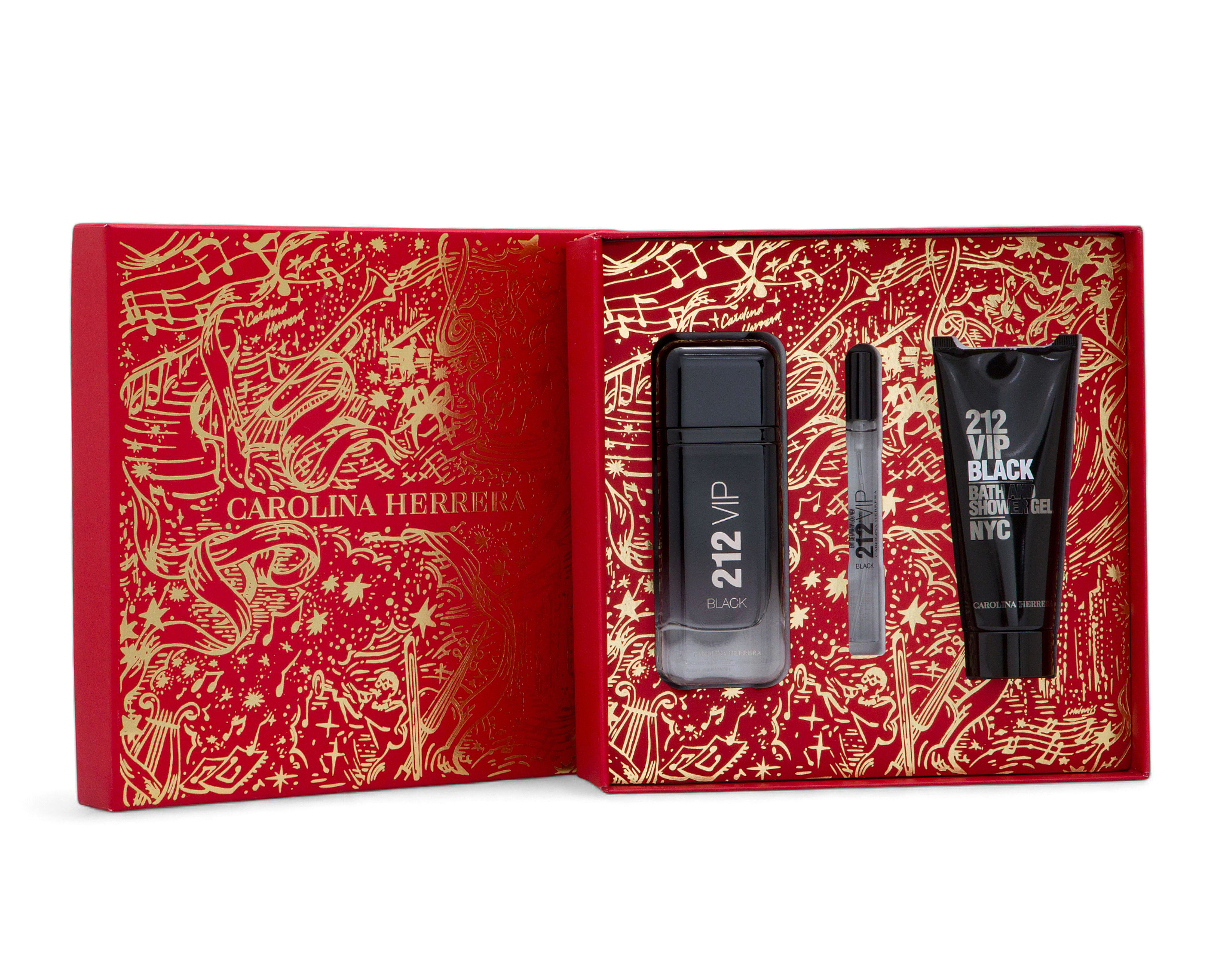 Foto 5 pulgar | Foto 4 | Estuche para Hombre Carolina Herrera 212 VIP Black 3 Piezas