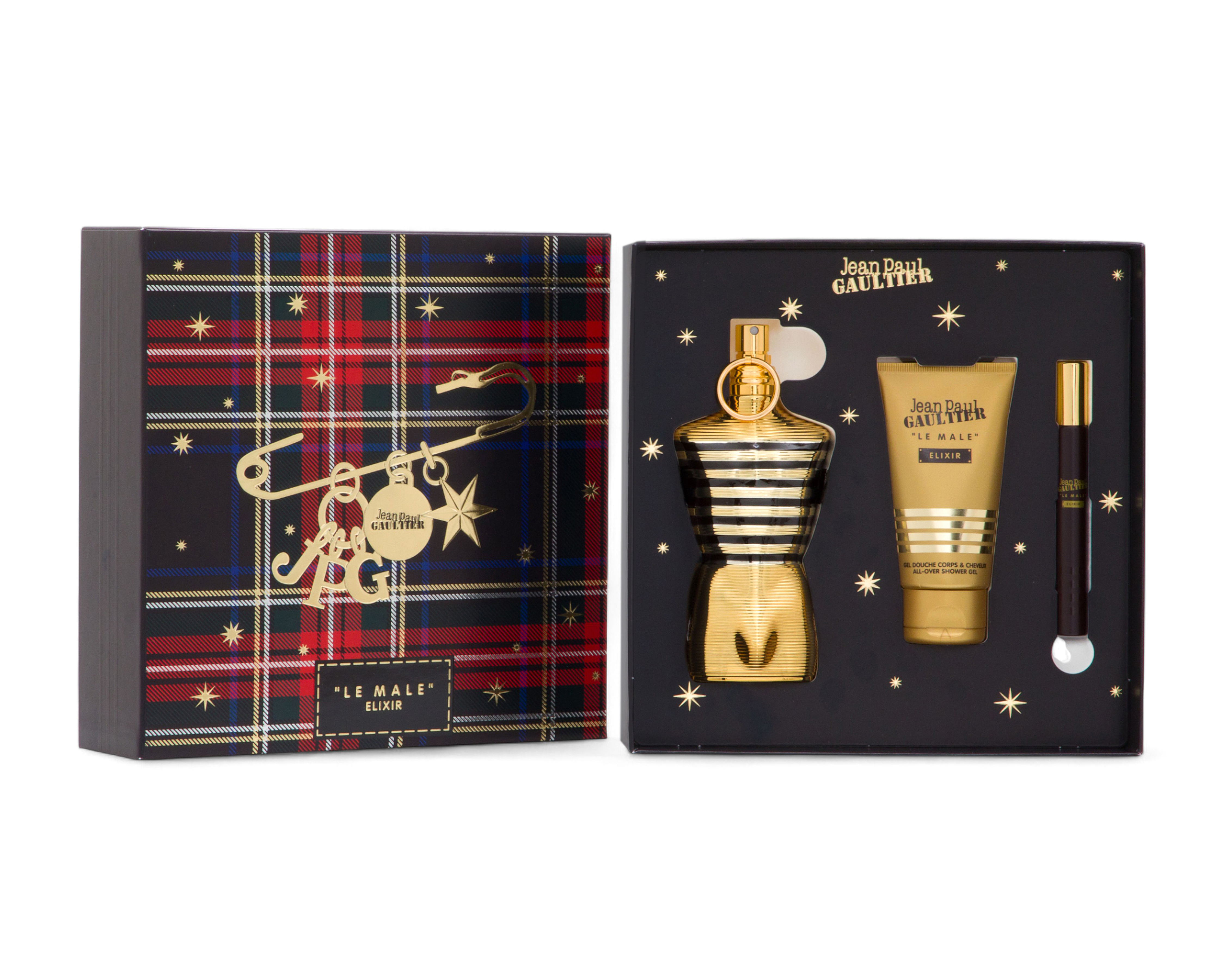 Foto 4 | Foto 4 | Estuche para Hombres Jean Paul Gaultier Le Male Elixir 3 Piezas