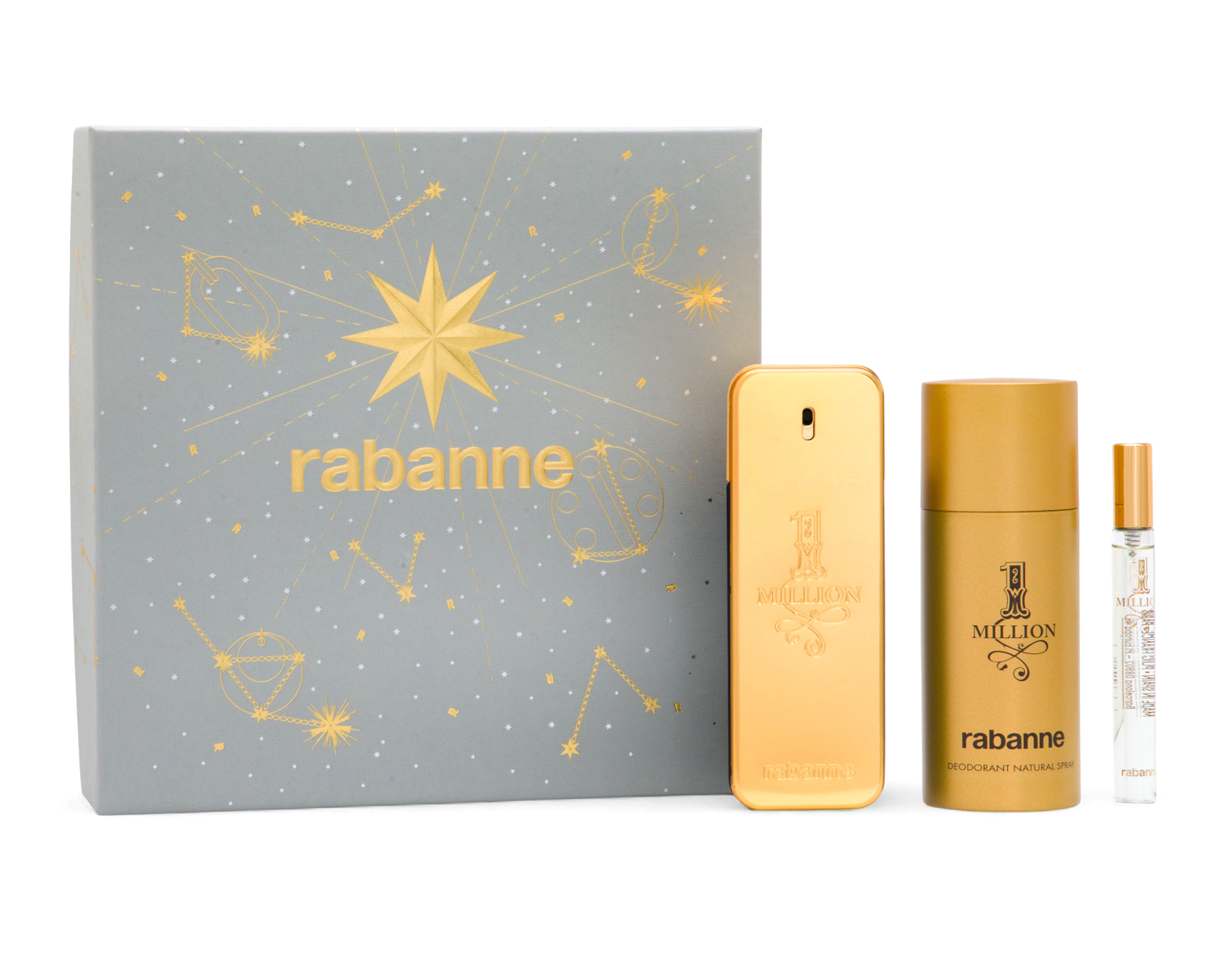 Foto 1 | Foto 1 | Estuche para Hombres Paco Rabanne 1 MIillón 3 Piezas