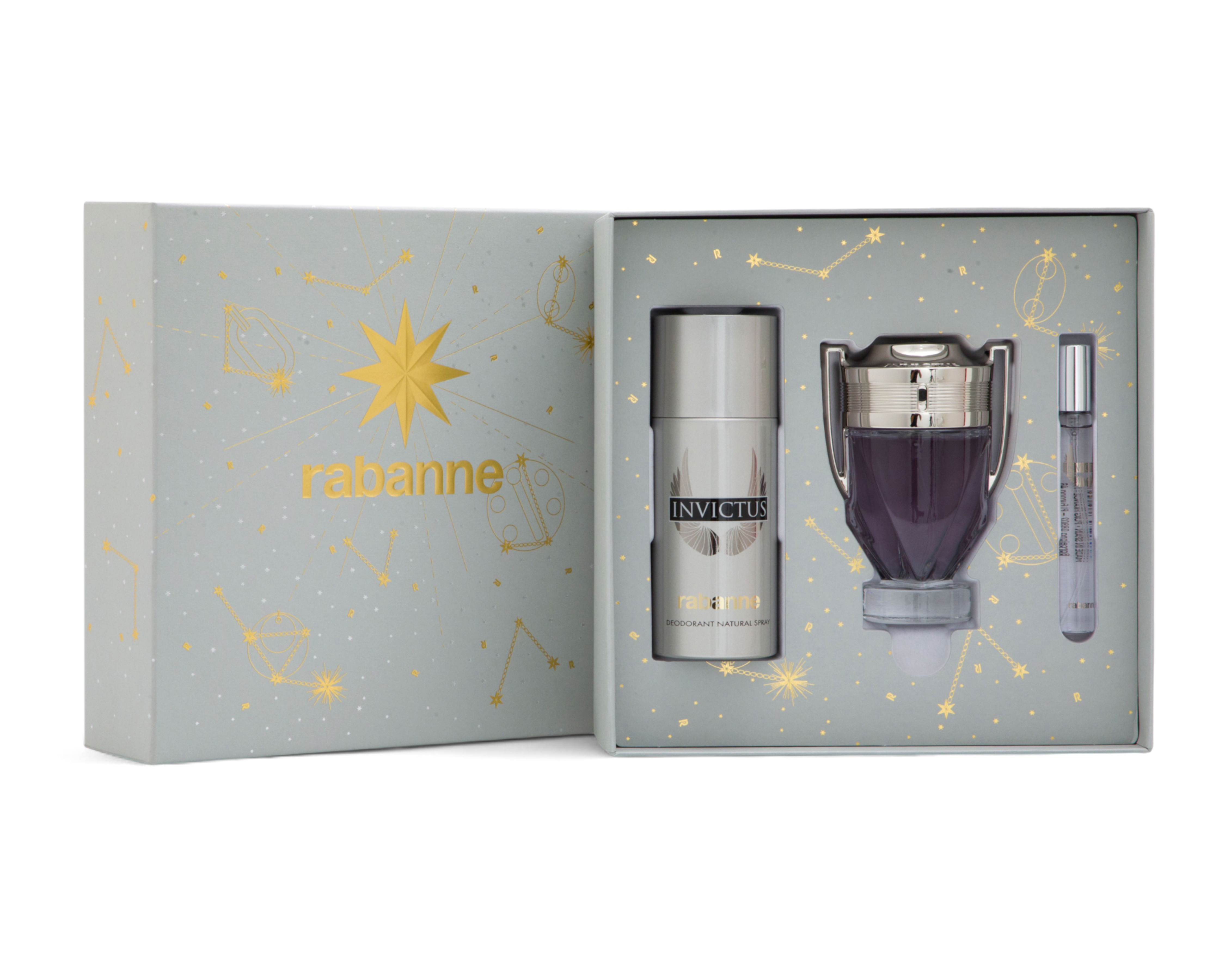 Foto 5 pulgar | Foto 4 | Estuche para Hombre Paco Rabanne Invictus 3 Piezas