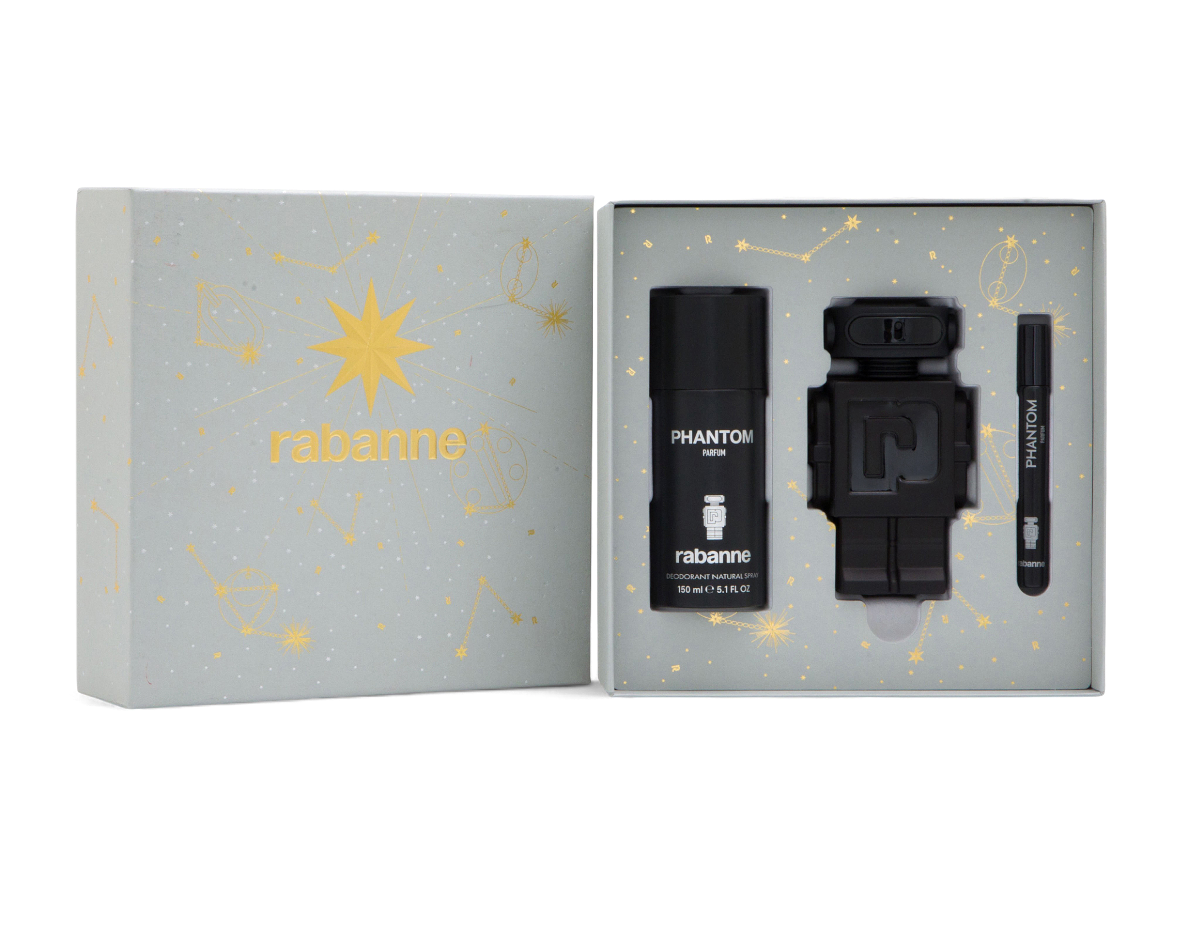 Foto 5 pulgar | Foto 4 | Estuche para Hombres Paco Rabanne Phantom Parfum  3 Piezas