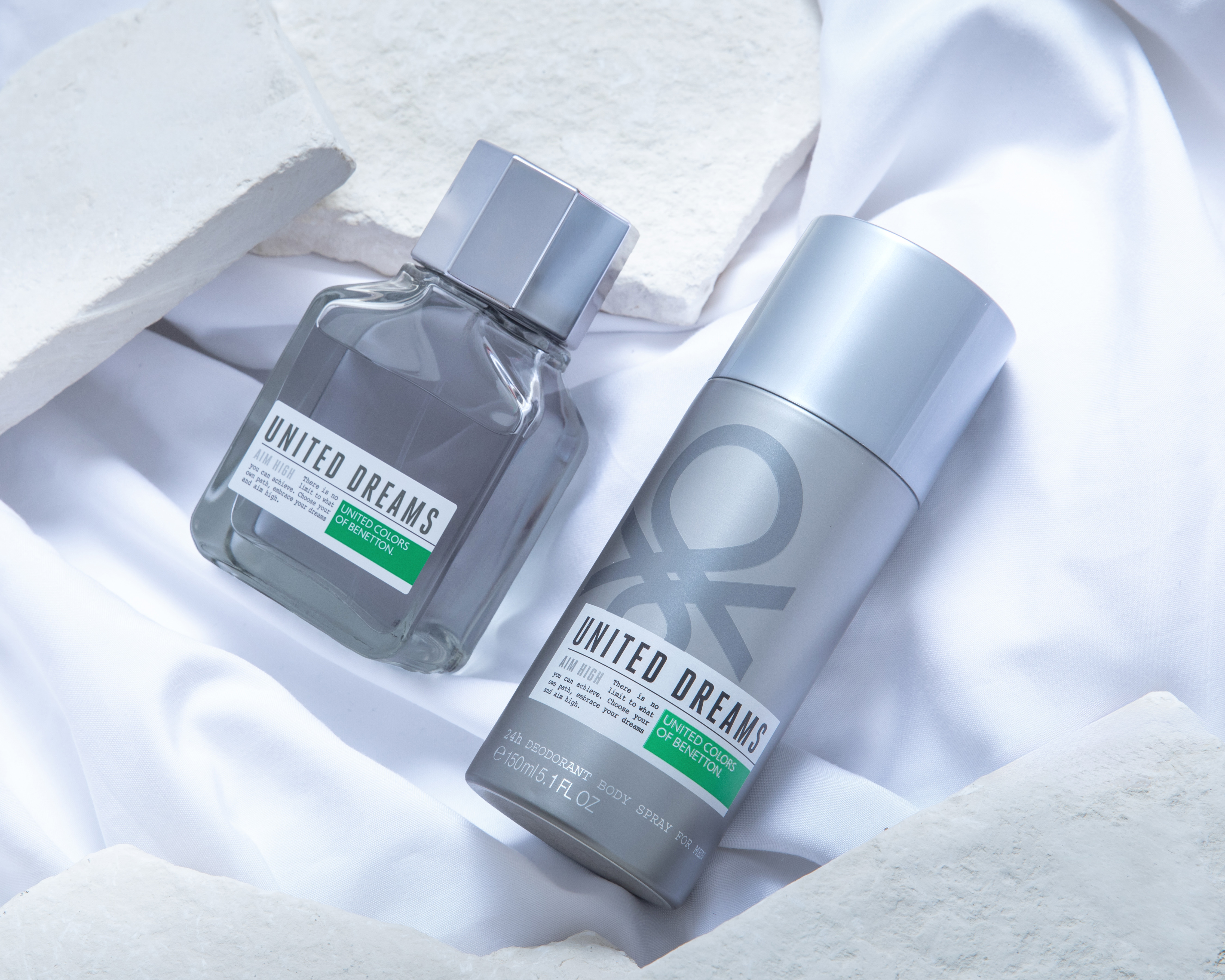 Foto 4 pulgar | Foto 3 | Estuche para Hombre United Dreams Aim High Benetton 2 Piezas