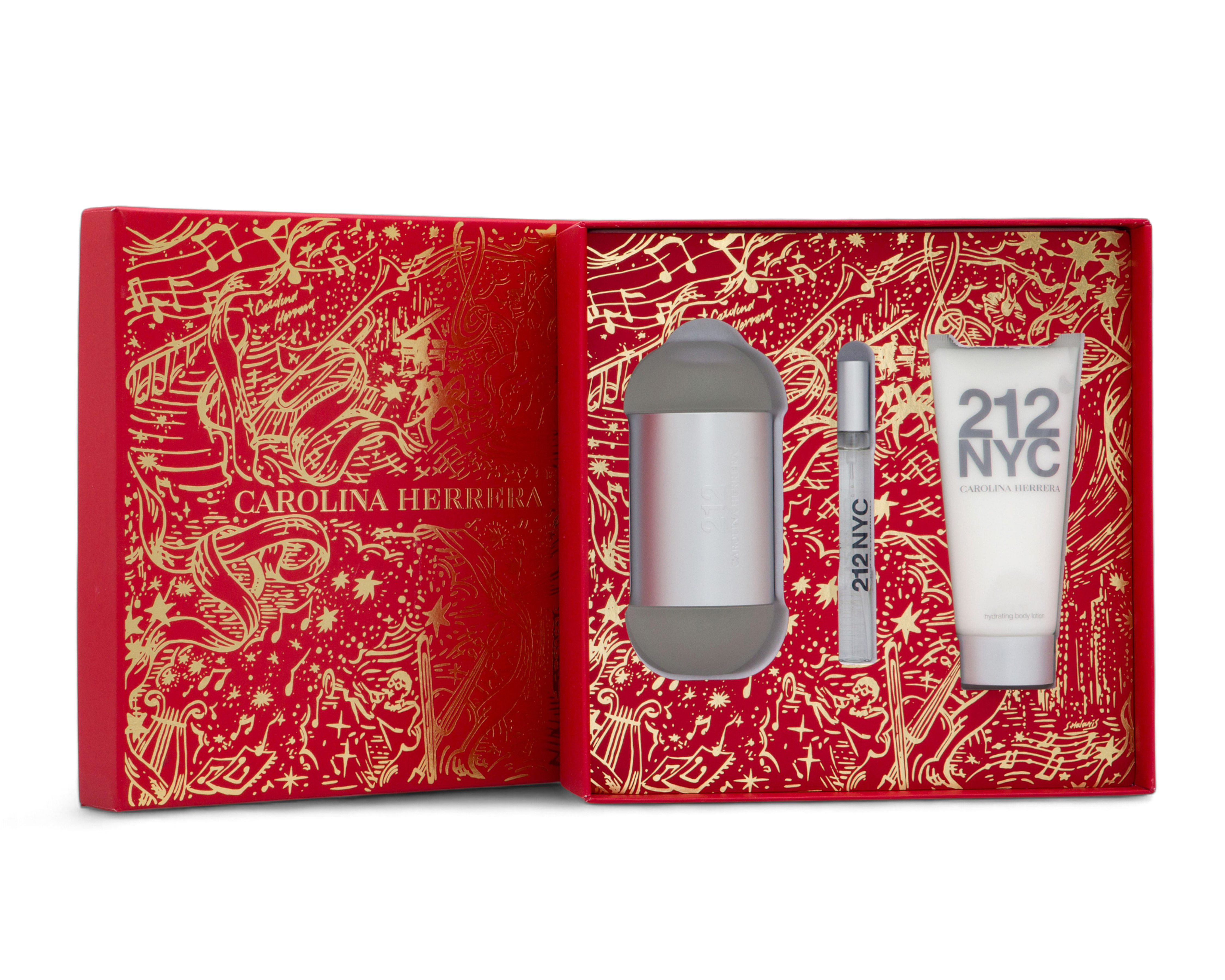 Foto 4 | Foto 4 | Perfume Carolina Herrera 212 Eau de Toilette 3 Piezas