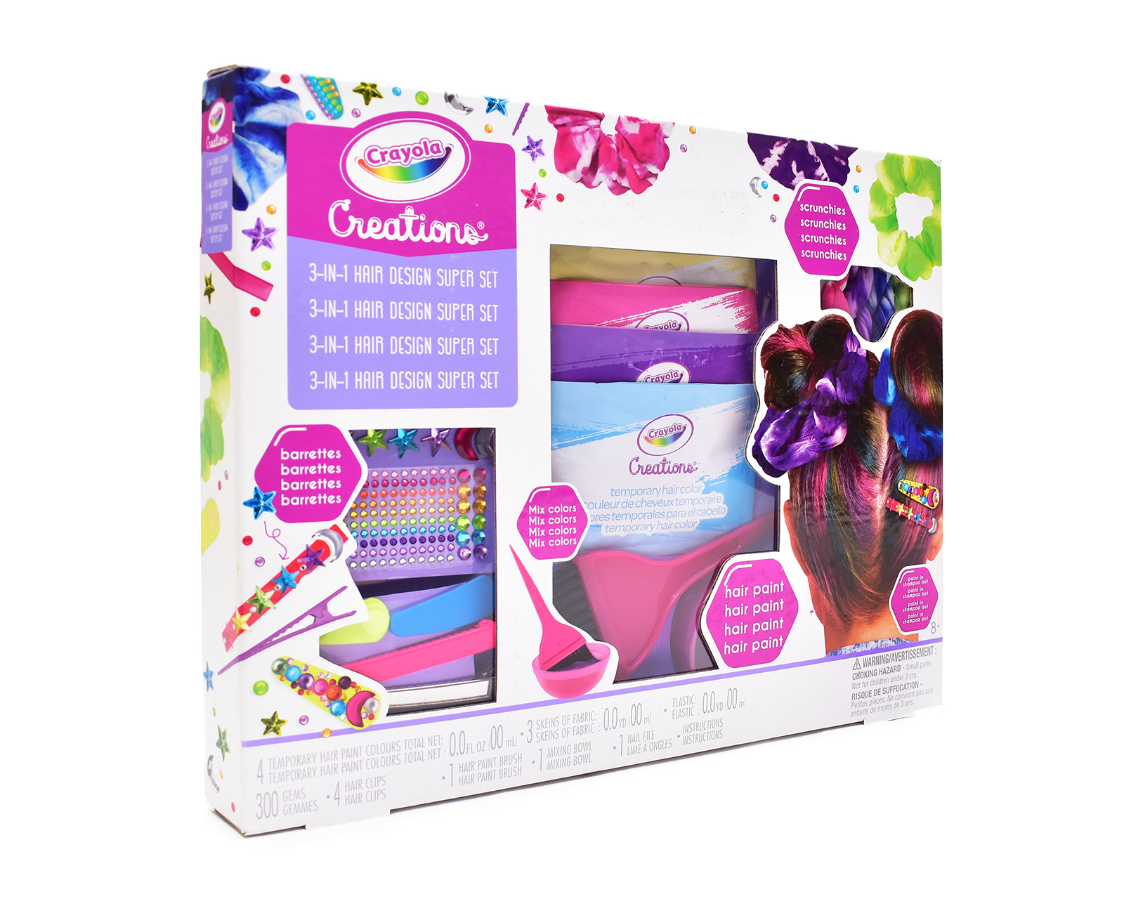 Foto 3 | Foto 3 | Kit de Accesorios para Cabello Crayola 3 en 1