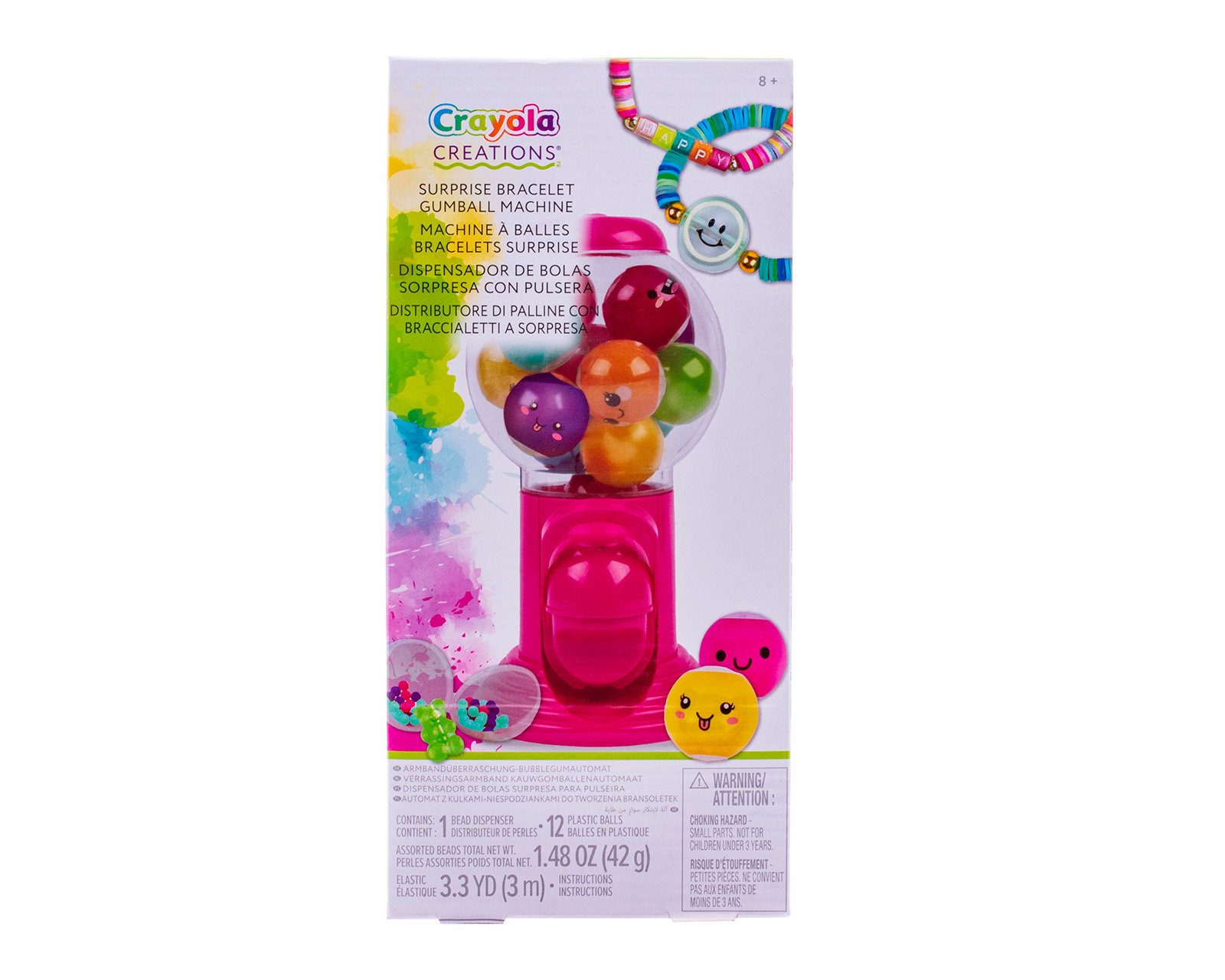 Foto 3 pulgar | Foto 2 | Dispenador de Bolas Sorpresa con Pulsera Crayola Creations