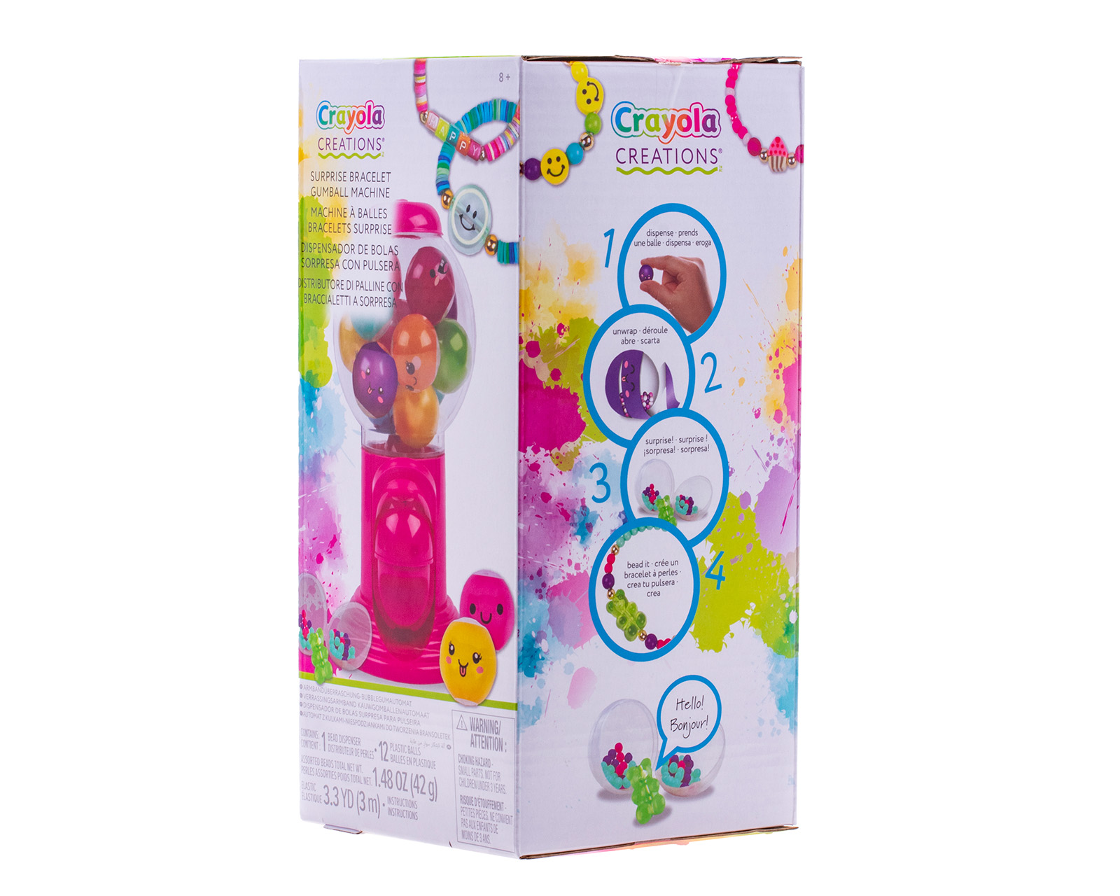 Foto 5 pulgar | Foto 4 | Dispenador de Bolas Sorpresa con Pulsera Crayola Creations