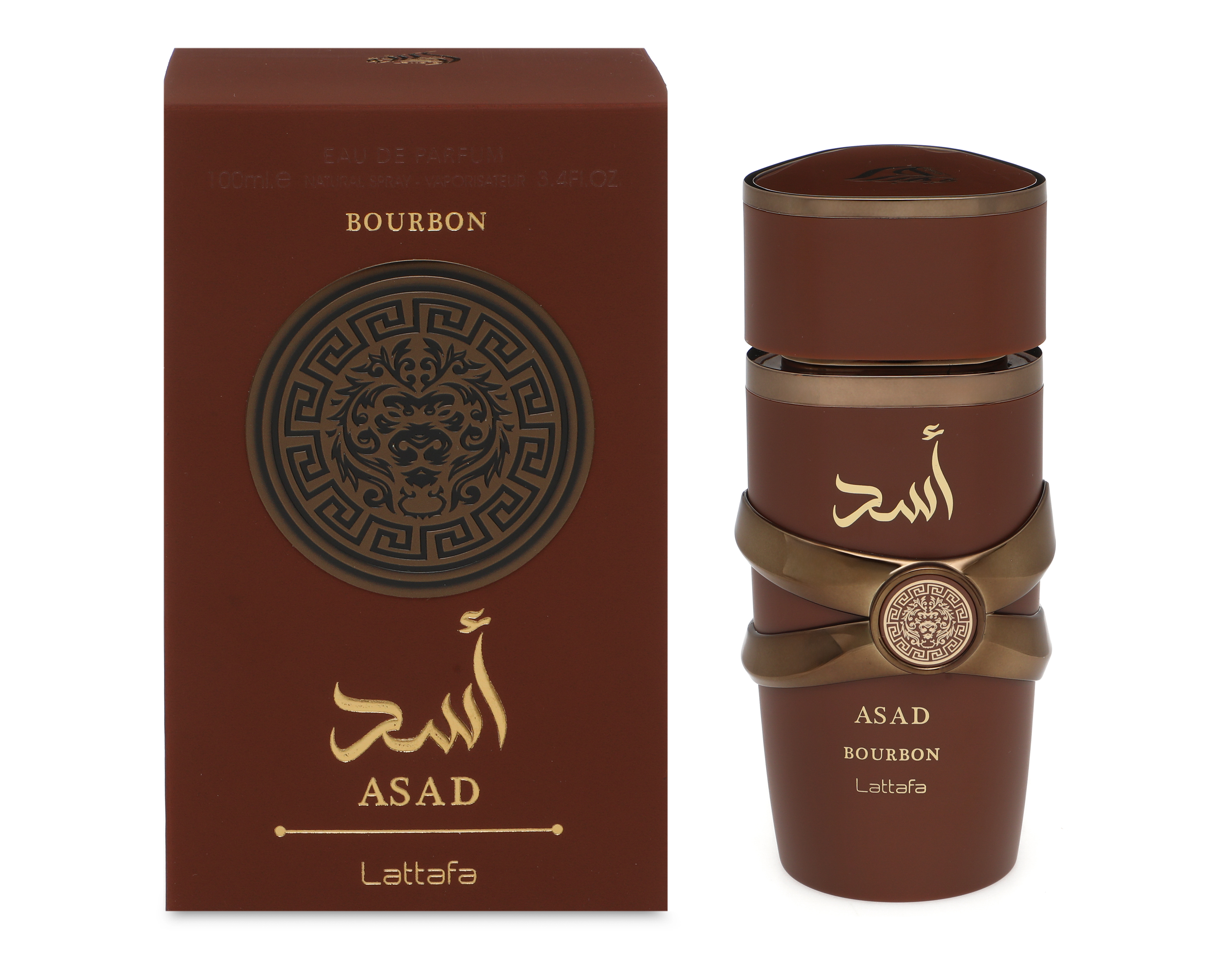 Foto 2 pulgar | Foto 1 | Perfume Lattafa Asad Bourbon Eau de Parfum 100 ml