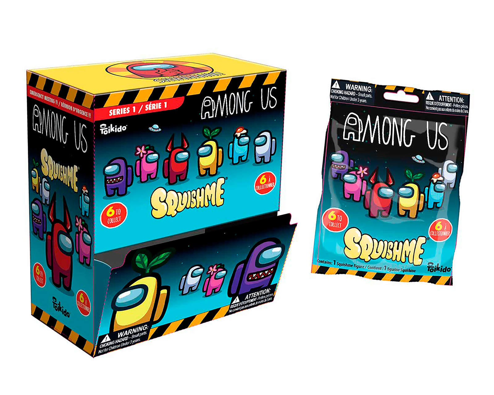 Foto 3 pulgar | Foto 2 | Squishy Among Us 1 Pieza al Azar