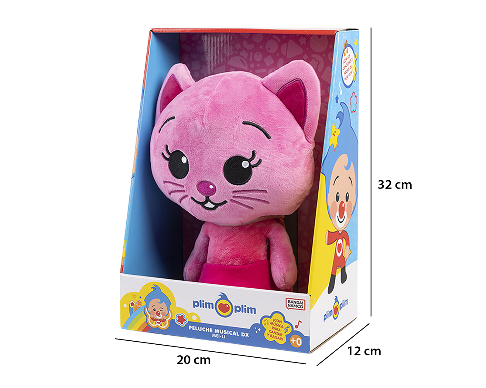 Foto 7 pulgar | Foto 6 | Peluche Mei-Li Plim Plim Musical