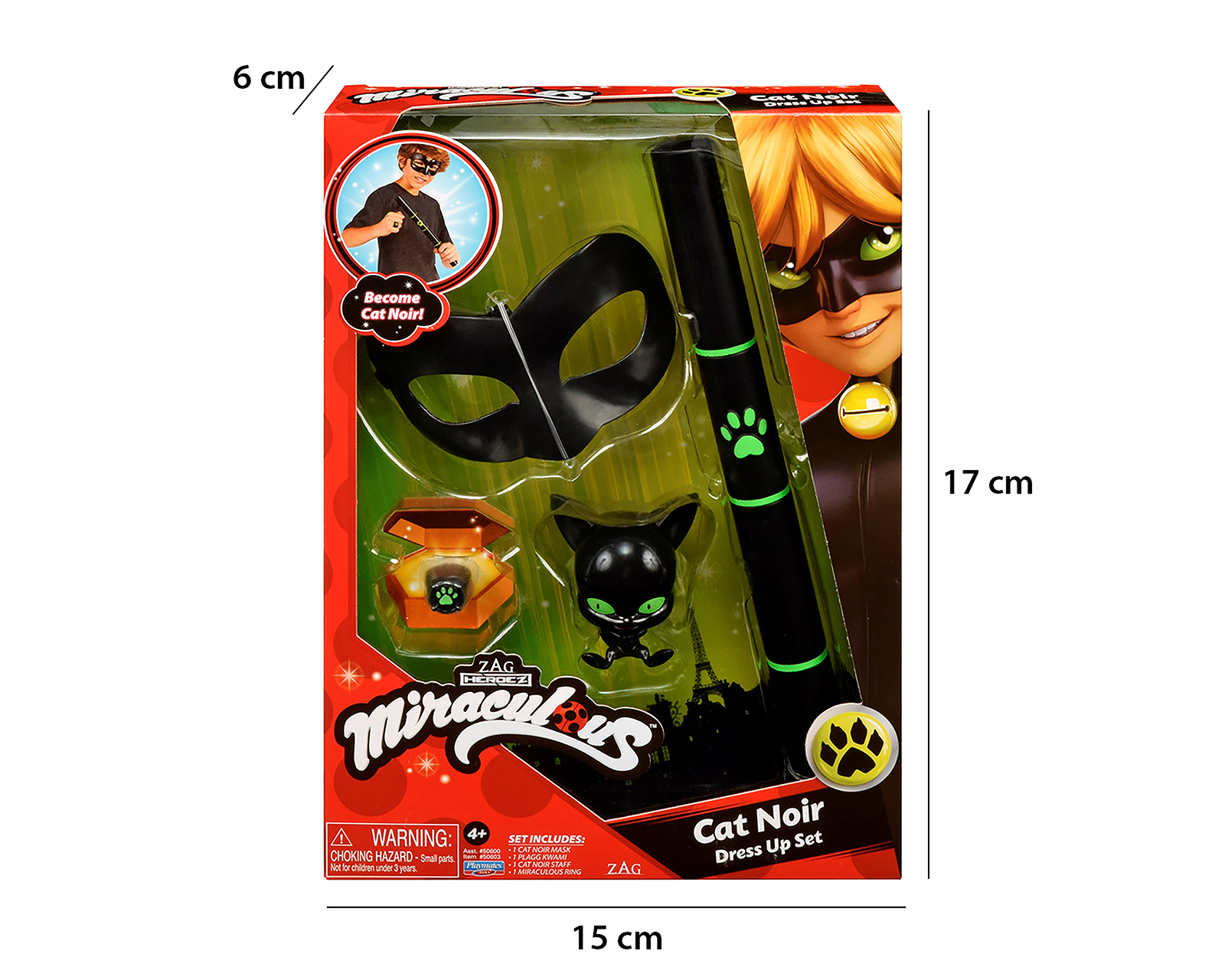 Foto 4 | Foto 4 | Set de Juego Cat Noir Miraculous 4 Piezas