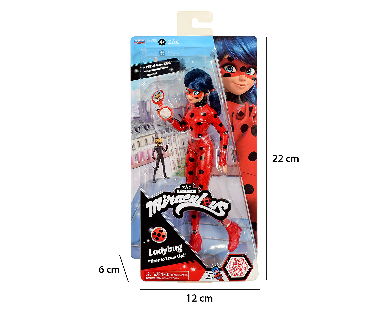 Foto 5 | Foto 5 | Ladybug Figura de Acción Miraculous Time to Team Up 1 Pieza al Azar