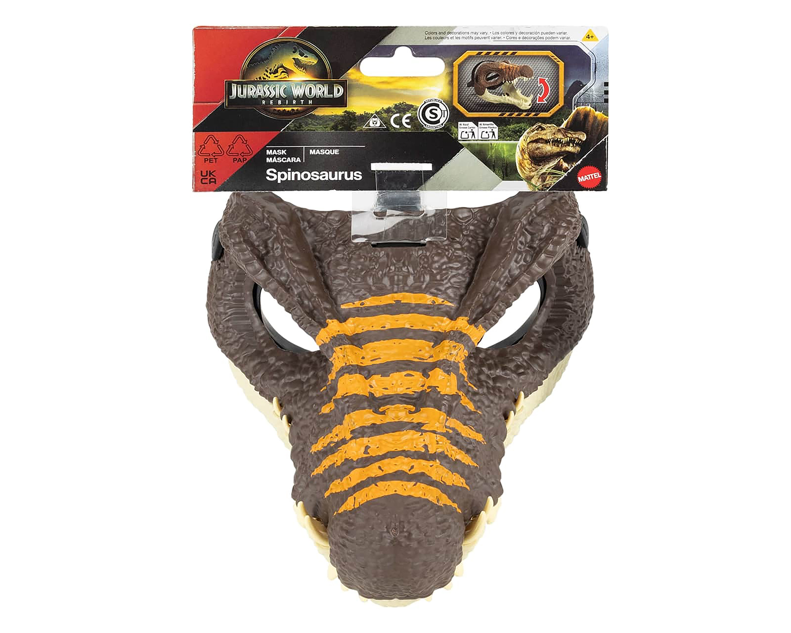 Foto 5 pulgar | Foto 4 | Máscara de Dinosaurio Jurassic World