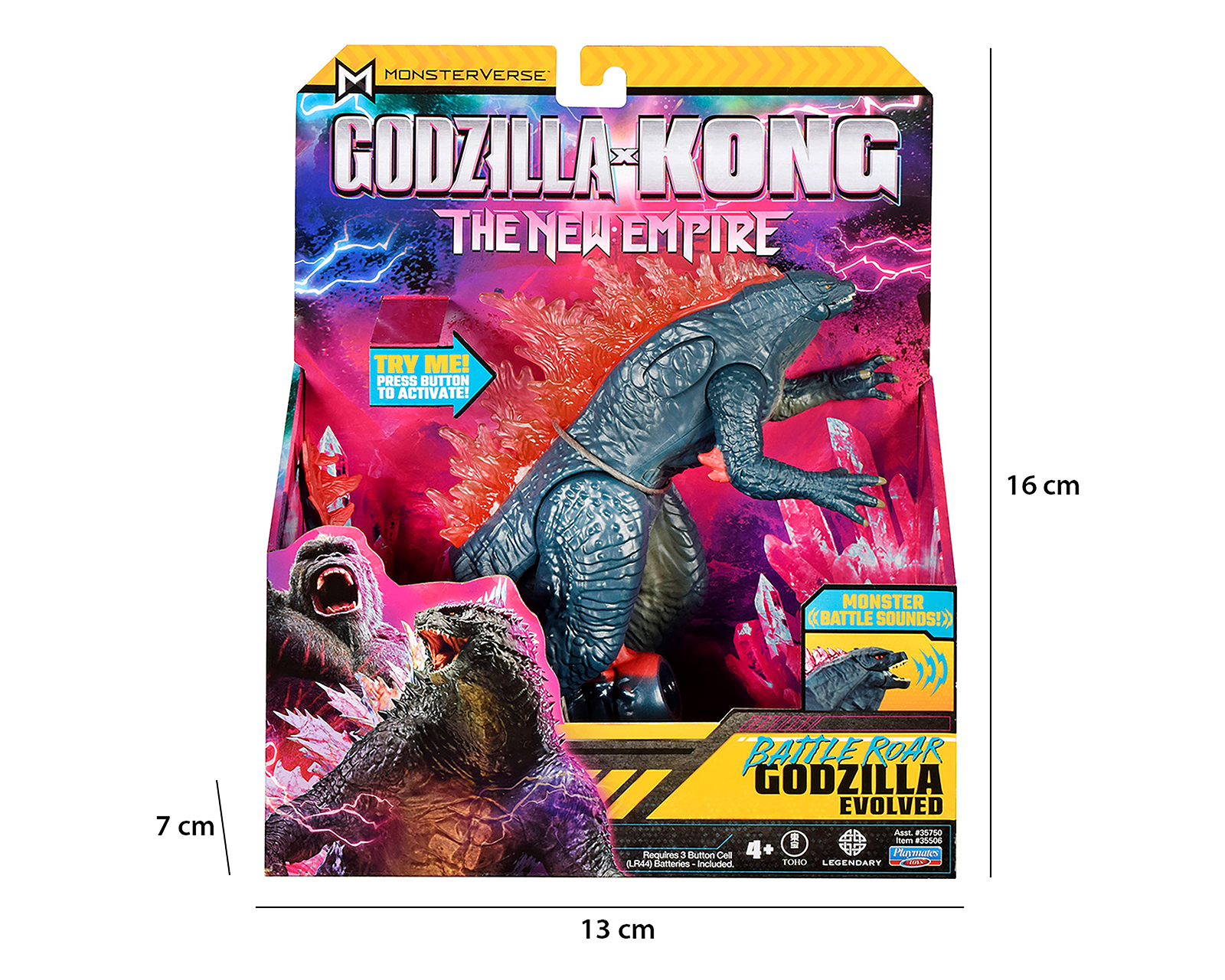 Foto 8 pulgar | Foto 7 | Godzilla Figura de Acción Godzilla vs Kong The New Empire