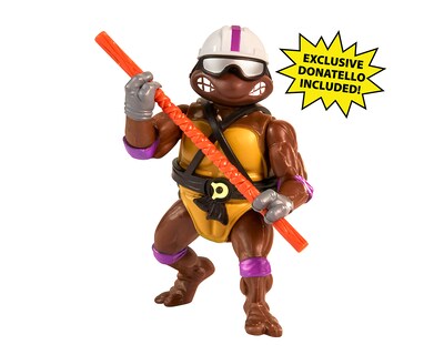 Foto 3 | Foto 3 | Tortuga Ninja Donatello Figura de Acción TMNT con Toilet Taxi