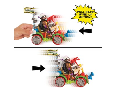 Foto 4 | Foto 4 | Tortuga Ninja Donatello Figura de Acción TMNT con Toilet Taxi