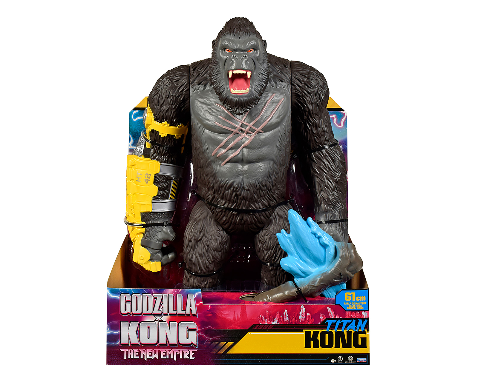 Foto 2 pulgar | Foto 1 | Titan Kong Figura de Acción Godzilla x Kong Articulada