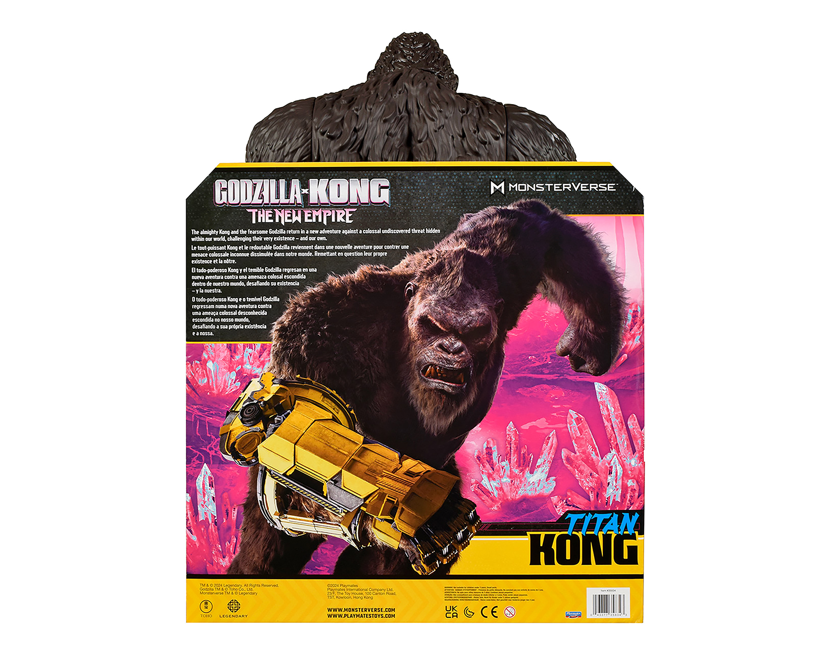 Foto 4 pulgar | Foto 3 | Titan Kong Figura de Acción Godzilla x Kong Articulada