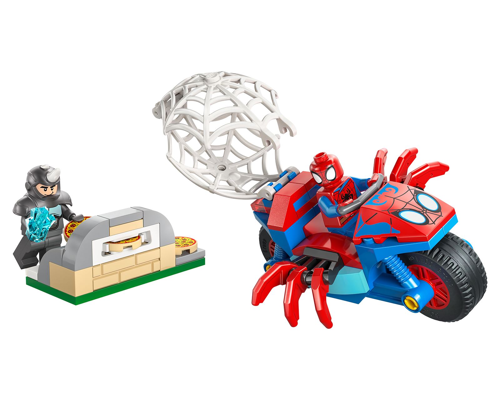 Foto 3 | Foto 3 | LEGO Marvel: Spidey en su Moto vs. Rino