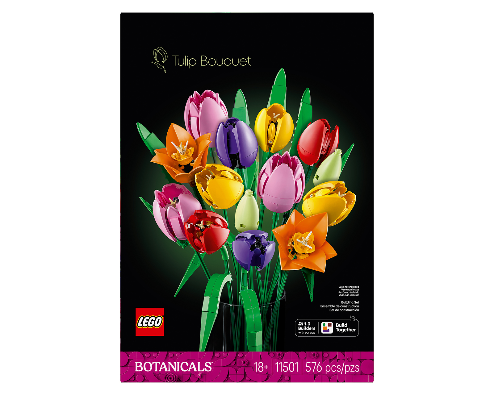 Foto 3 pulgar | Foto 2 | LEGO Botanicals Ramo de Tulipanes