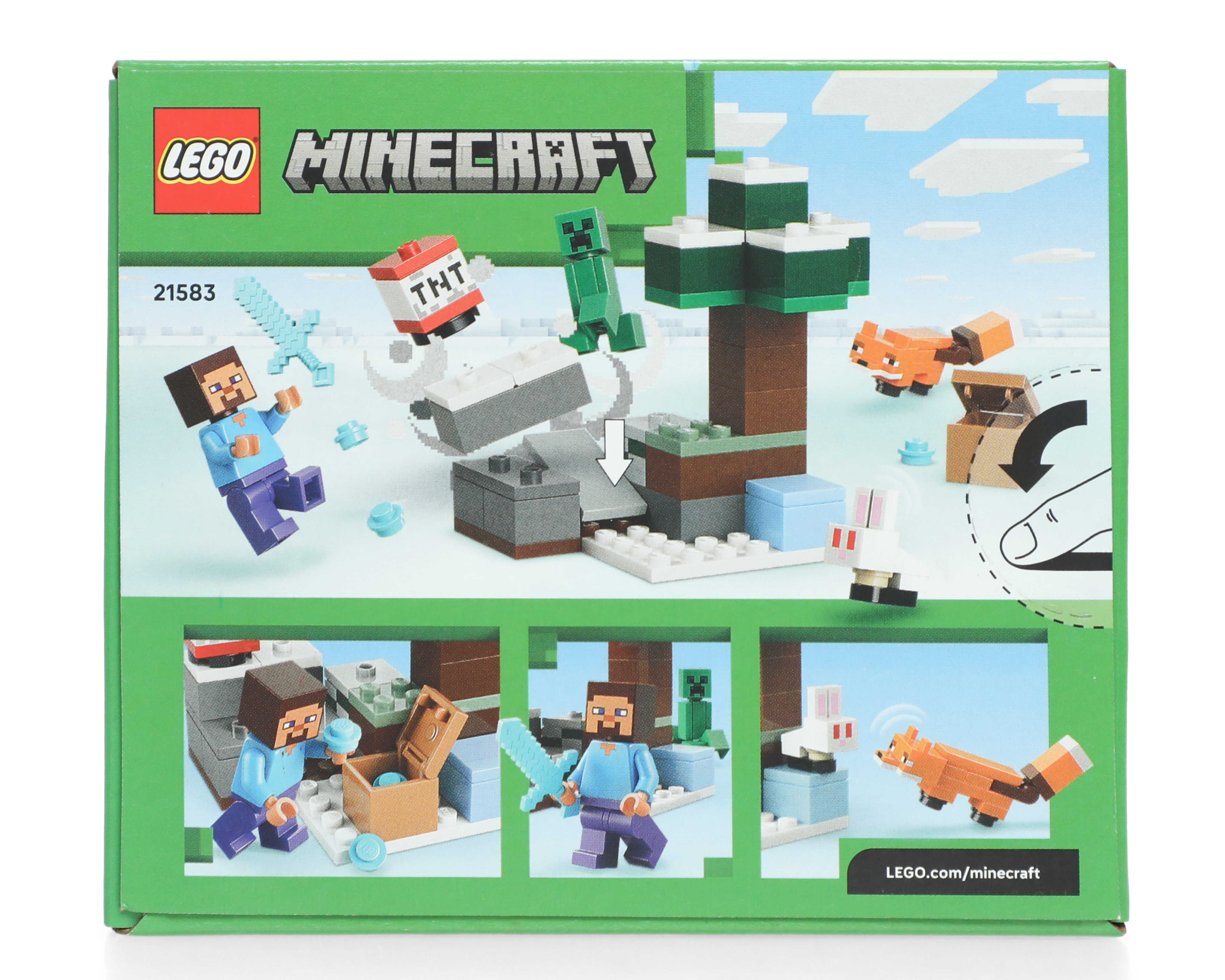 Foto 3 pulgar | Foto 2 | LEGO Minecraft: La Aventura de Steve en la Taiga