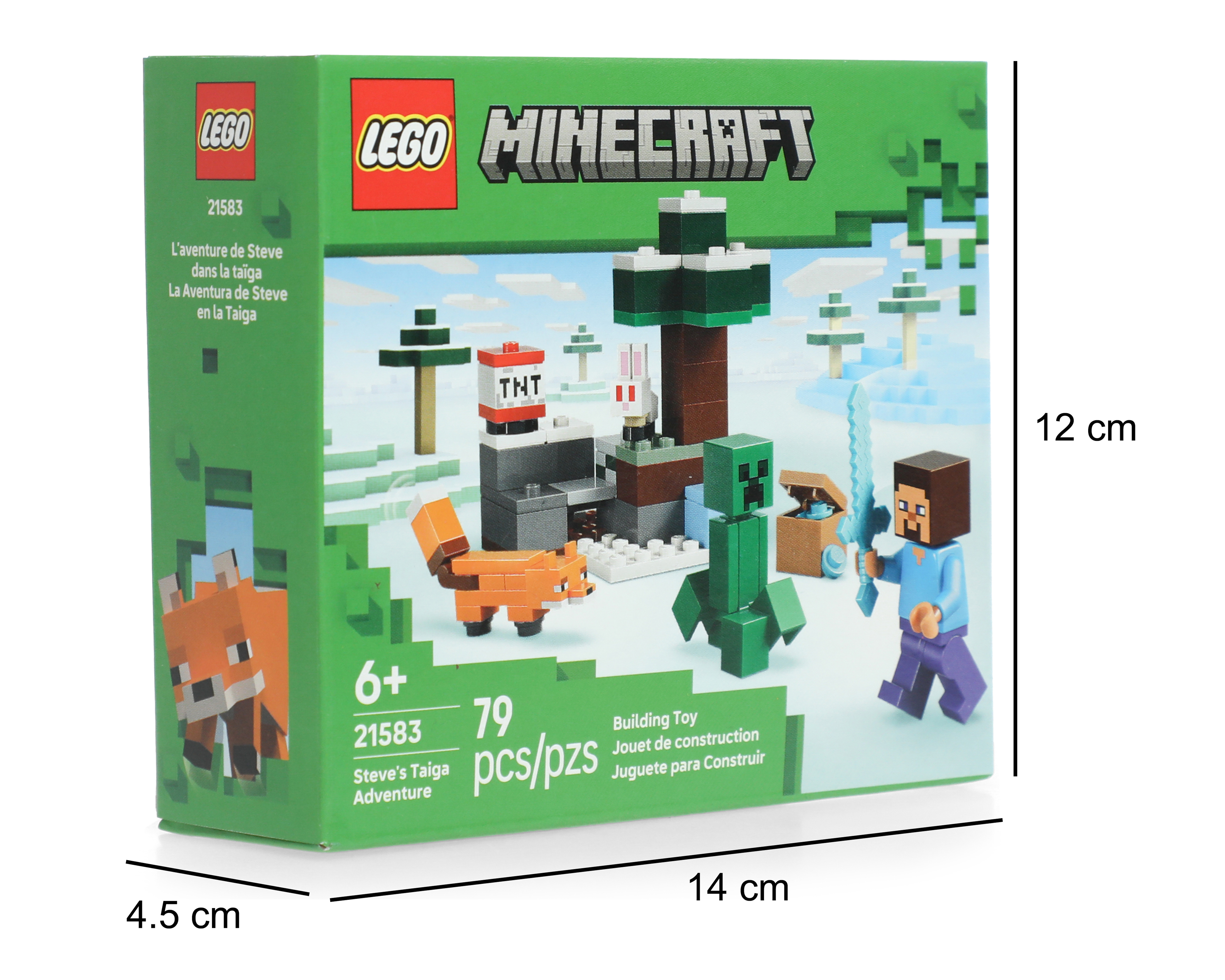 Foto 4 pulgar | Foto 3 | LEGO Minecraft: La Aventura de Steve en la Taiga