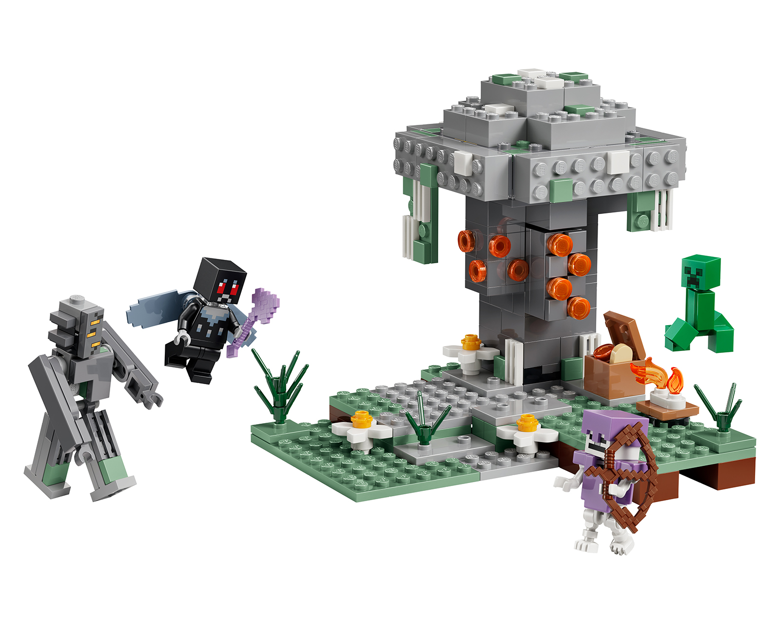 Foto 4 pulgar | Foto 3 | LEGO Minecraft El Jardín Pálido