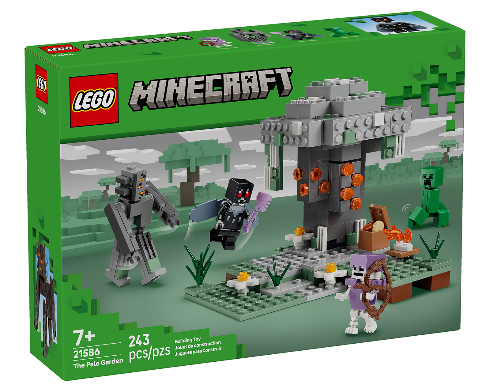 Foto 5 pulgar | Foto 4 | LEGO Minecraft El Jardín Pálido