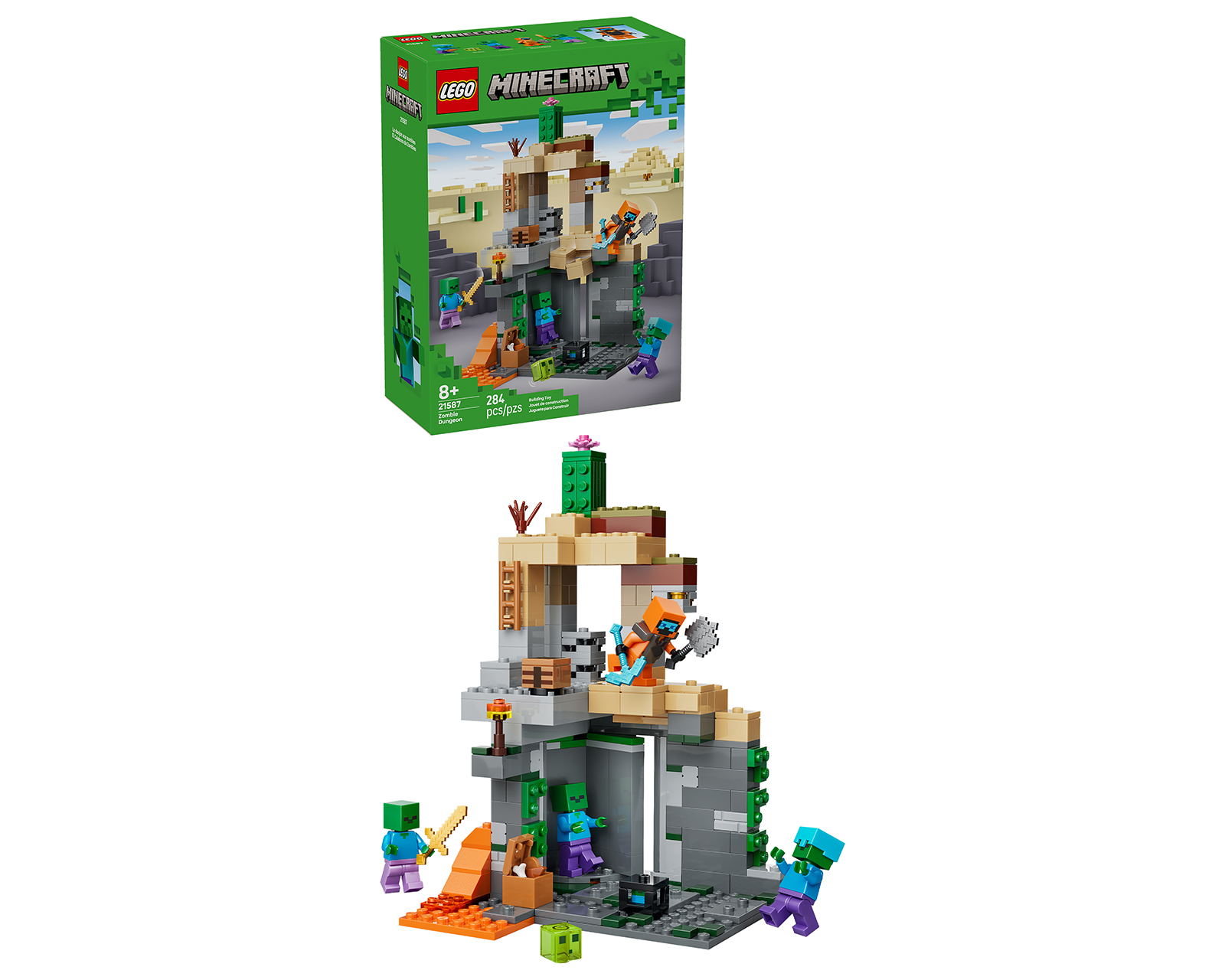 LEGO Minecraft La Mazmorra de Zombis