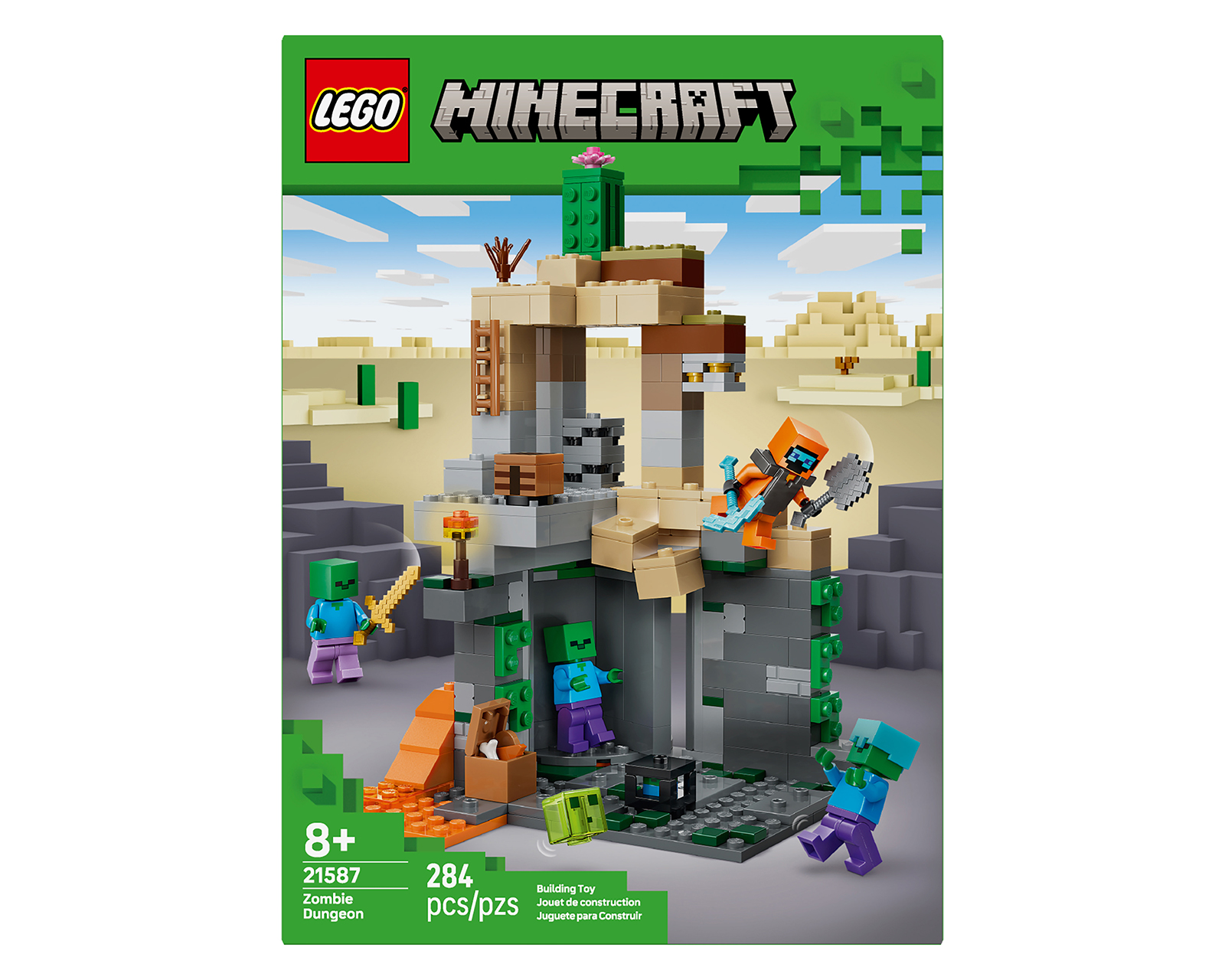 Foto 2 | Foto 2 | LEGO Minecraft La Mazmorra de Zombis