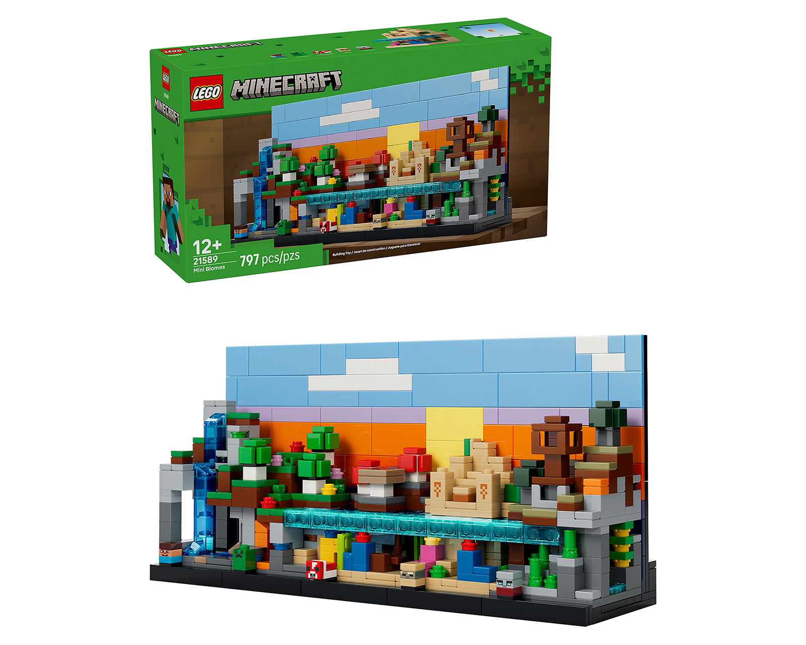 Foto 2 pulgar | Foto 1 | LEGO Minecraft: Minibiomas