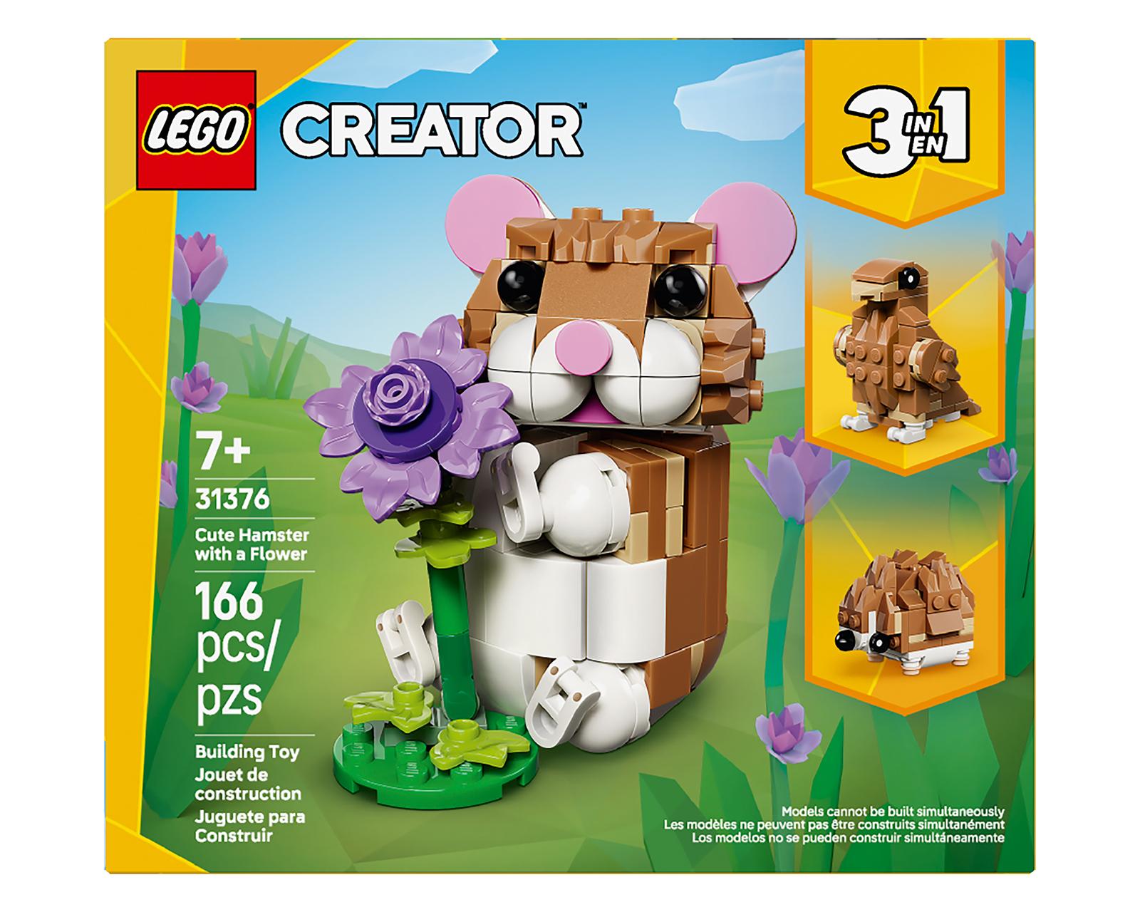 Foto 3 pulgar | Foto 2 | LEGO Creator: Lindo Hámster con Flor