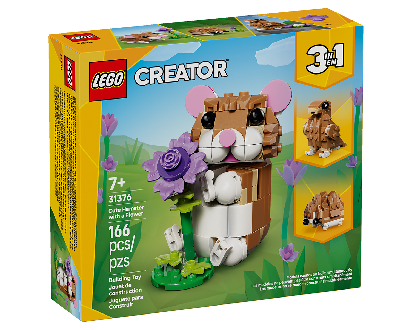 Foto 5 pulgar | Foto 4 | LEGO Creator: Lindo Hámster con Flor