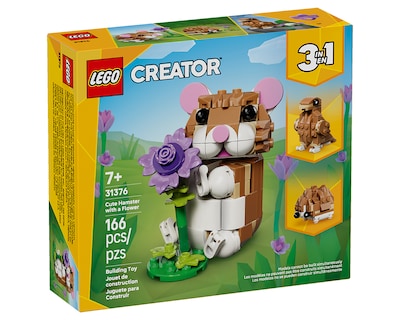 Foto 4 | Foto 4 | LEGO Creator: Lindo Hámster con Flor