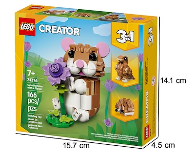 Foto 5 | Foto 5 | LEGO Creator: Lindo Hámster con Flor