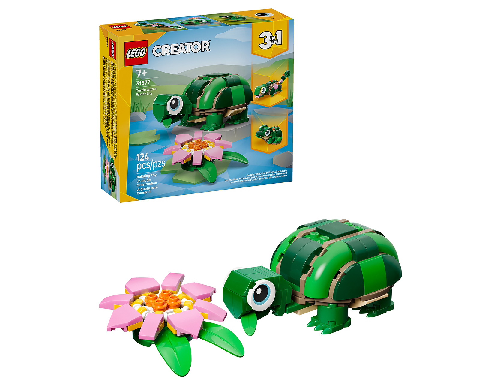 Foto 1 | Foto 1 | LEGO Creator: Tortuga con Flor de Nenúfar