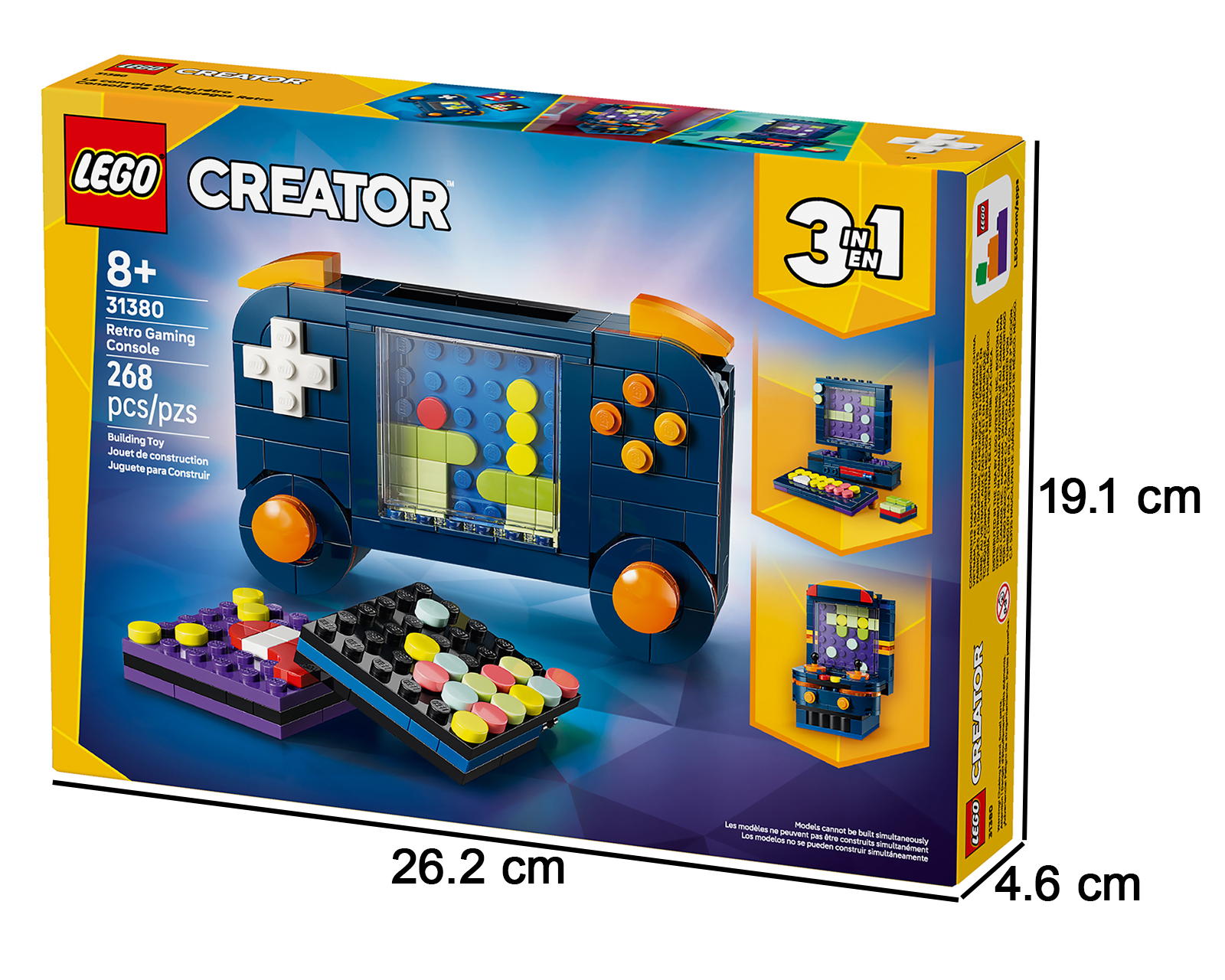 Foto 6 pulgar | Foto 5 | LEGO Creator: Consola de Videojuegos Retro