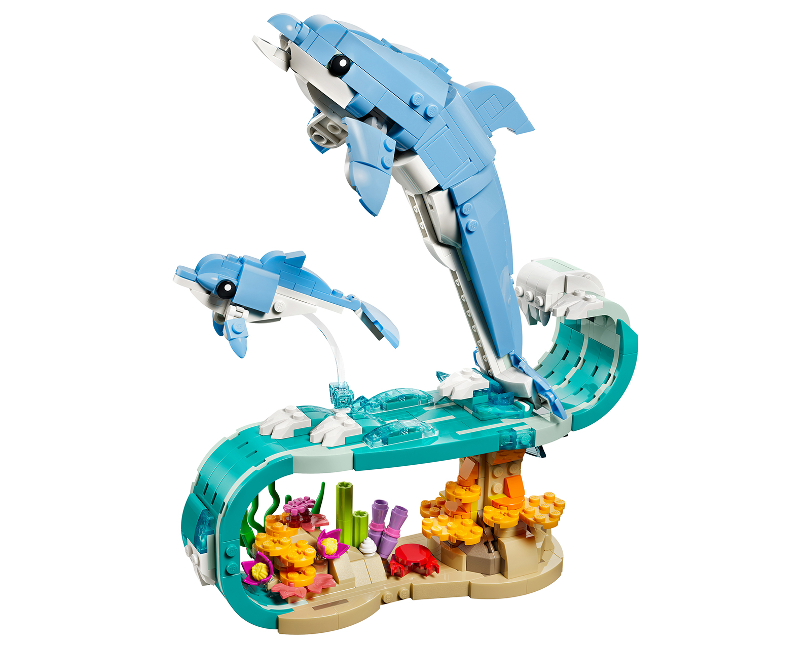 Foto 4 pulgar | Foto 3 | LEGO Creator: Animales Marinos: Hermosos Delfines