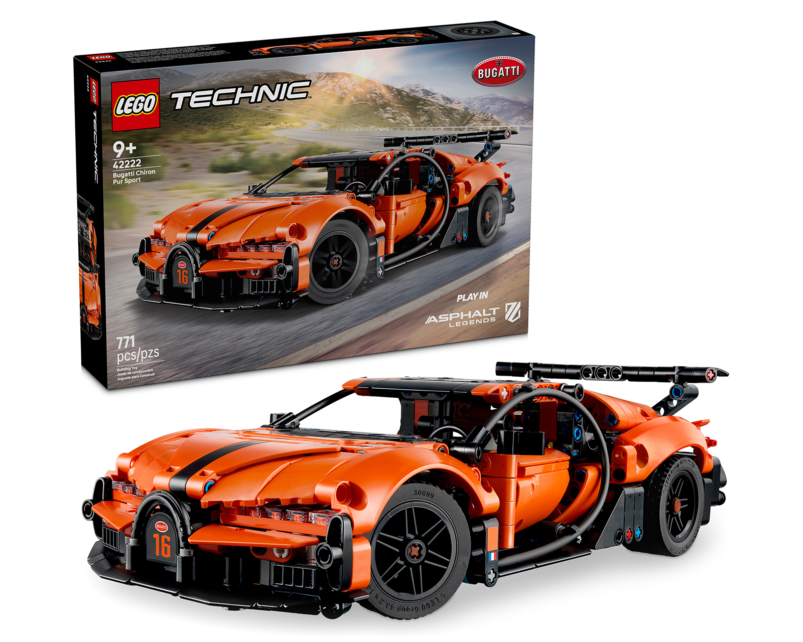 Foto 1 | Foto 1 | LEGO Technic Bugatti Chiron Pur Sport