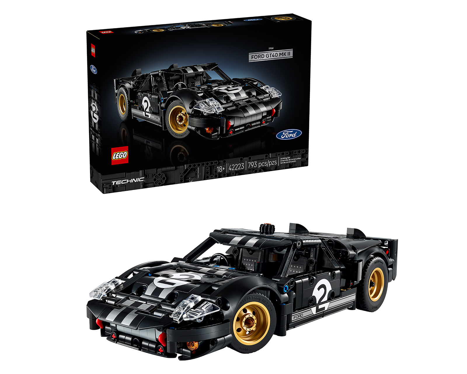 Foto 1 | Foto 1 | LEGO Technic Coche de Carreras Ford GT40 MKII de 1966