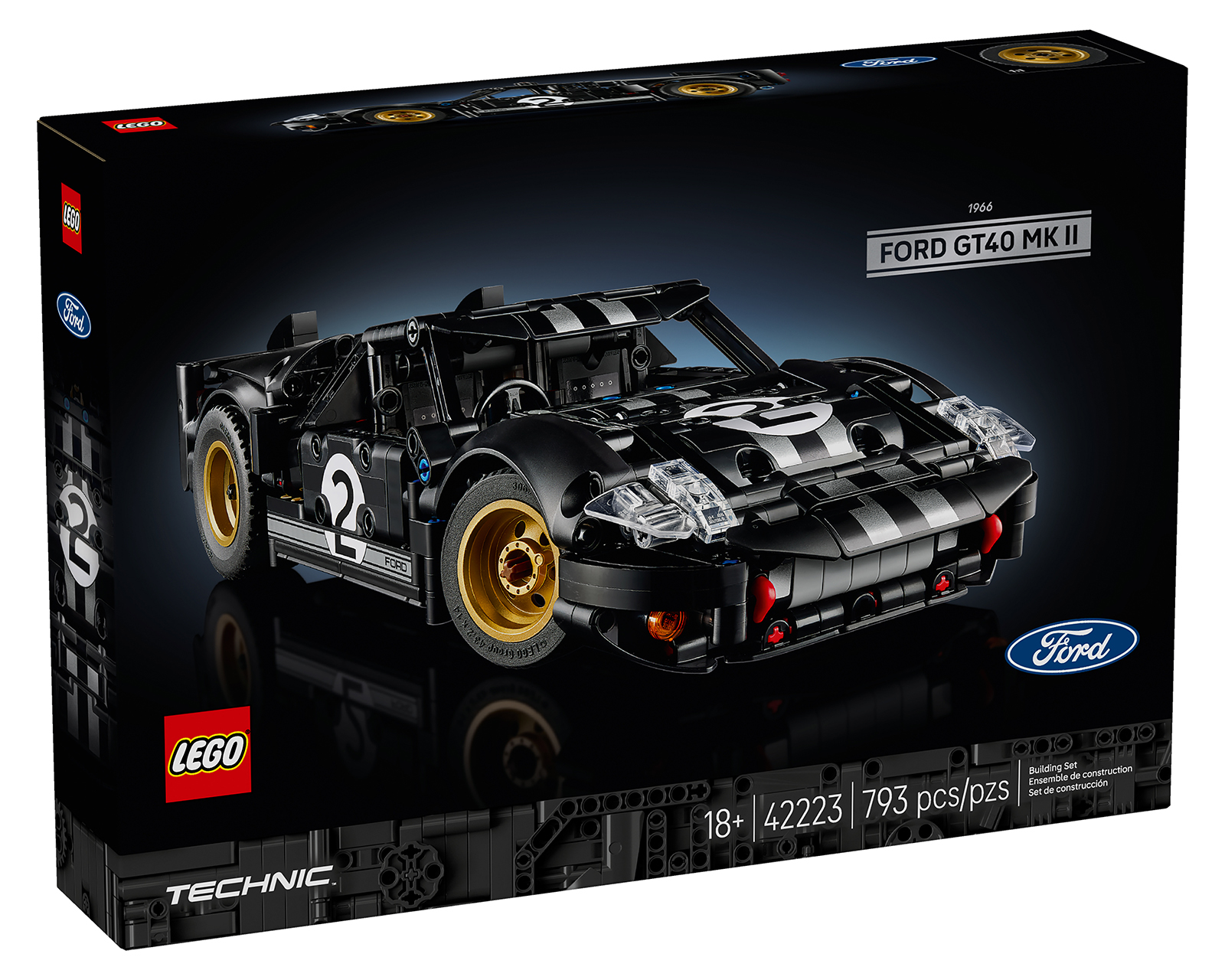 Foto 4 | Foto 4 | LEGO Technic Coche de Carreras Ford GT40 MKII de 1966