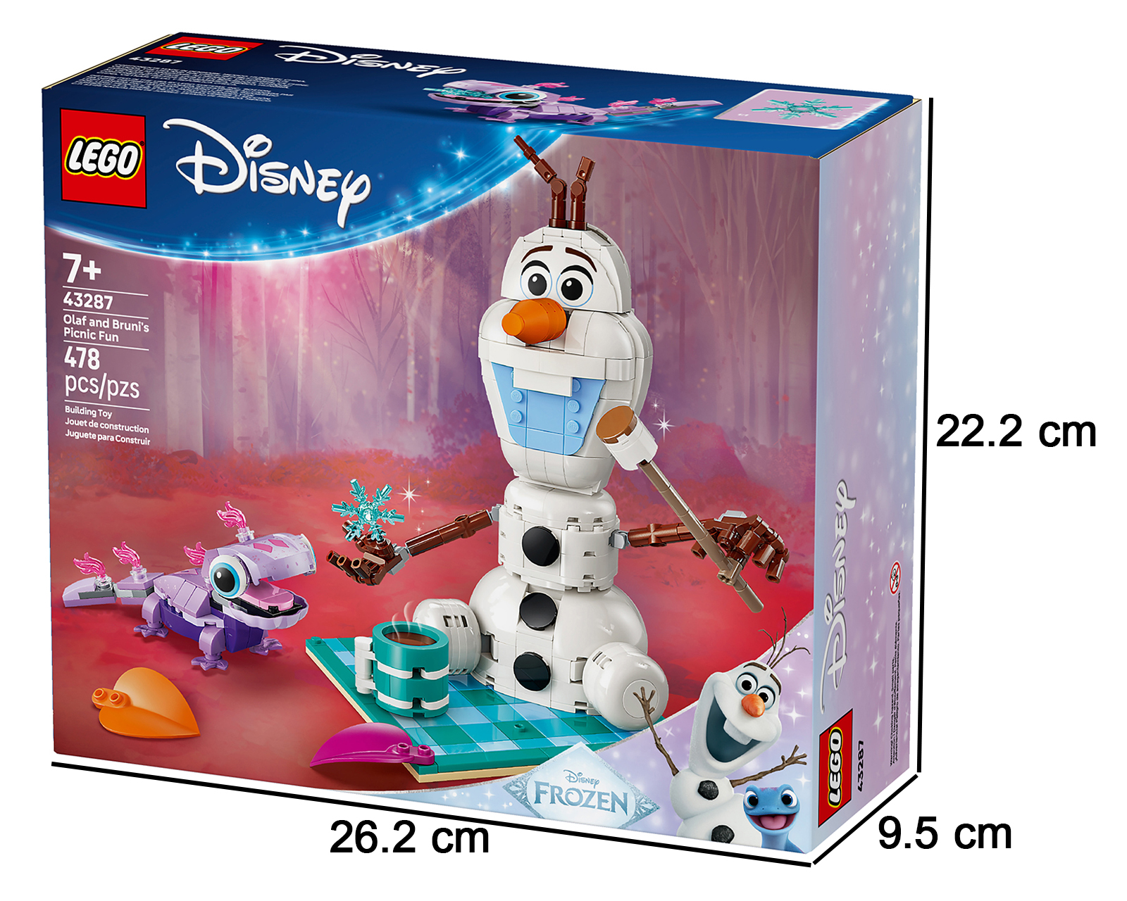 Foto 6 pulgar | Foto 5 | LEGO Disney: Divertido Pícnic de Olaf y Bruni